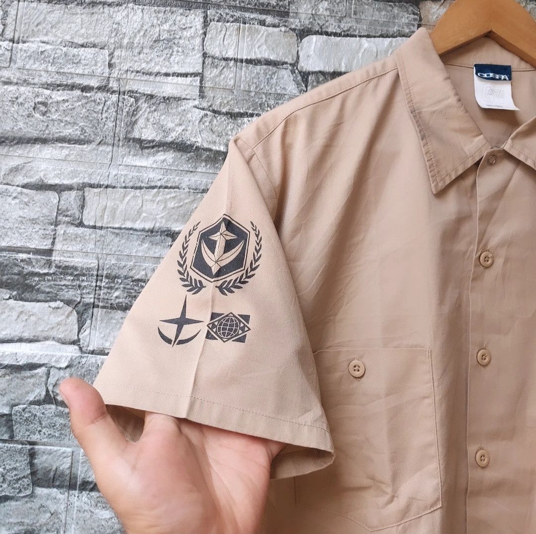 Anime Cospa Gundam Wappen Base Work Shirt Size US L / EU 52-54 / 3 - 8 Thumbnail