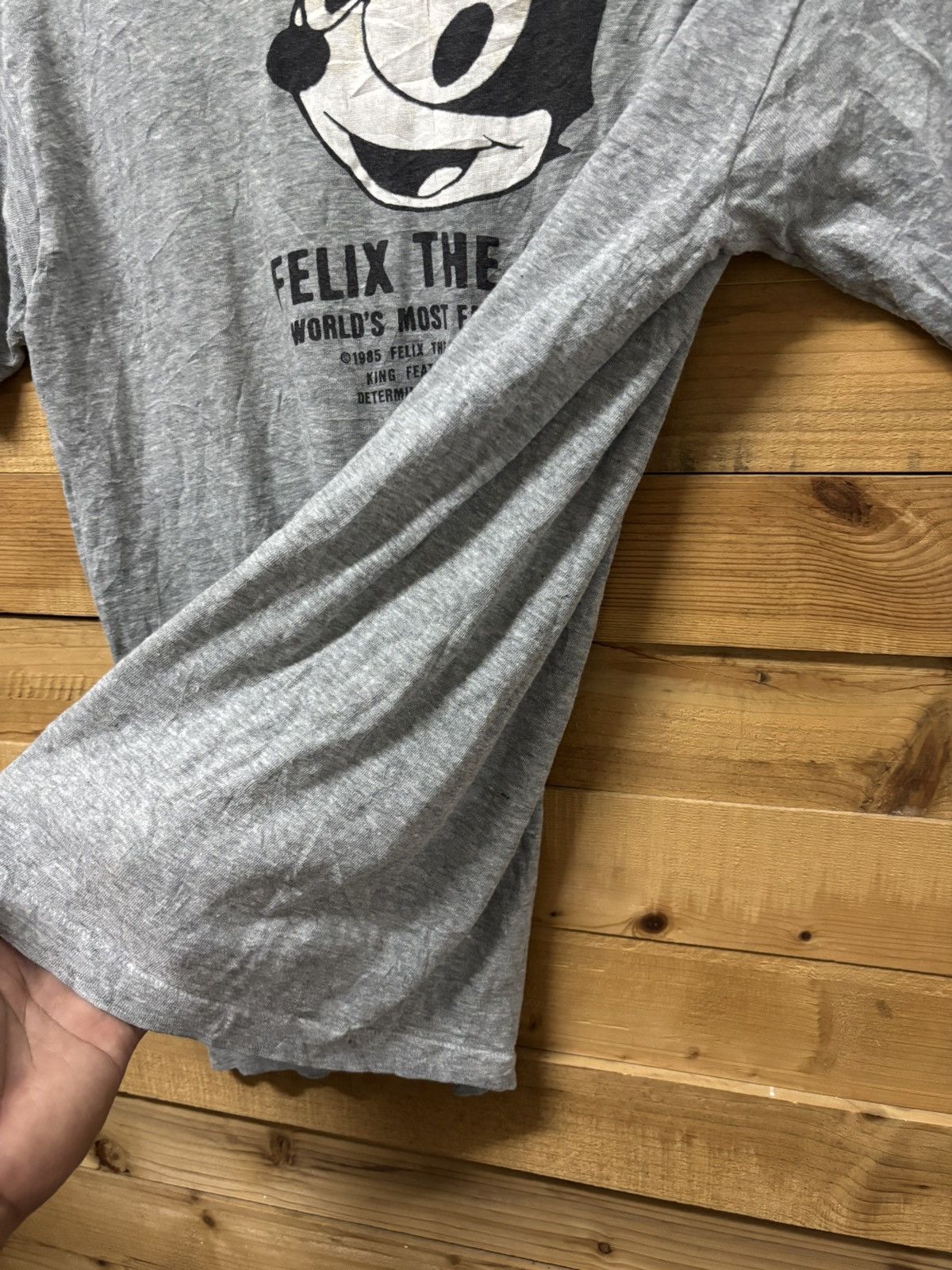 Levi's Vintage levis x felix the cat three bland tshirt Size US L / EU 52-54 / 3 - 10 Thumbnail