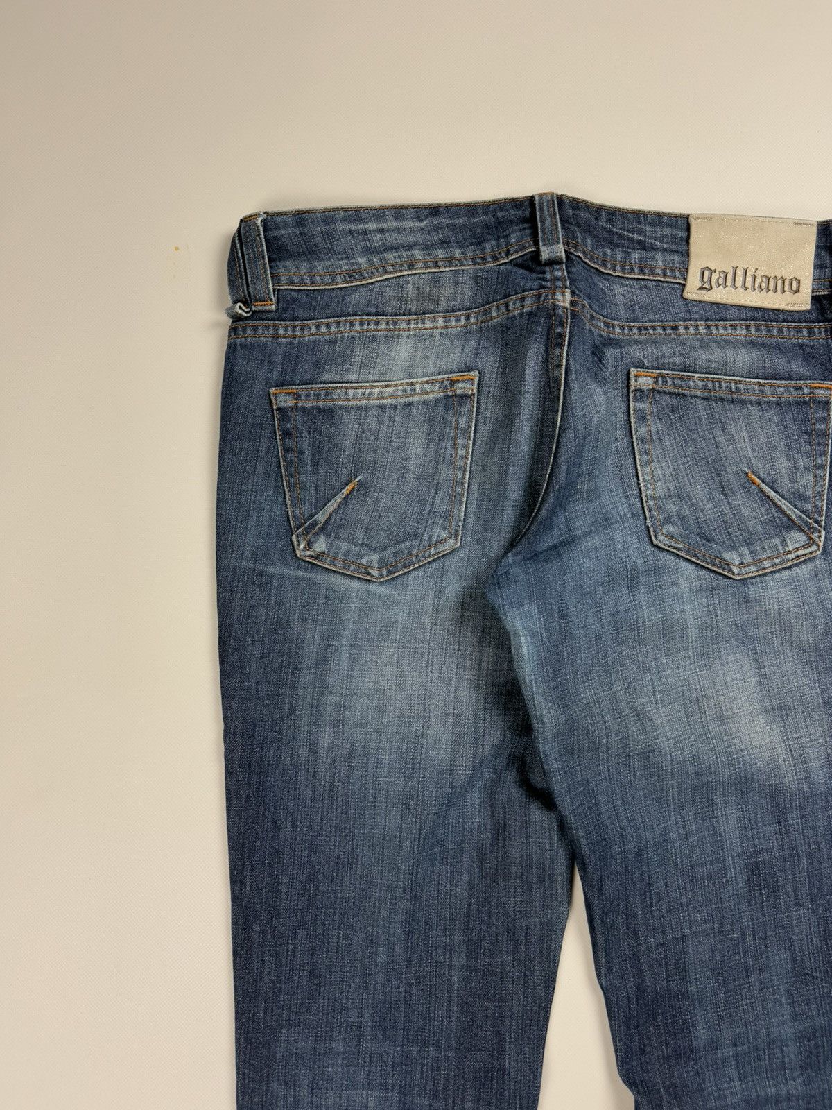 John Galliano Galliano Vintage Ladies Skinny Denim Jeans Size 29 / 43 Size 29" - 23 Thumbnail