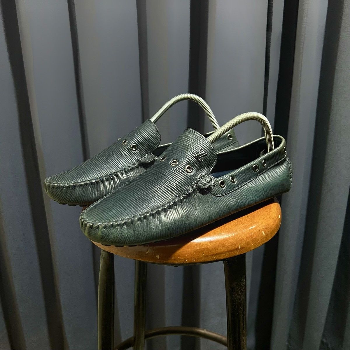 Louis Vuitton Louis Vuitton Slip on Dark green Size US 8 / EU 41 - 1 Thumbnail