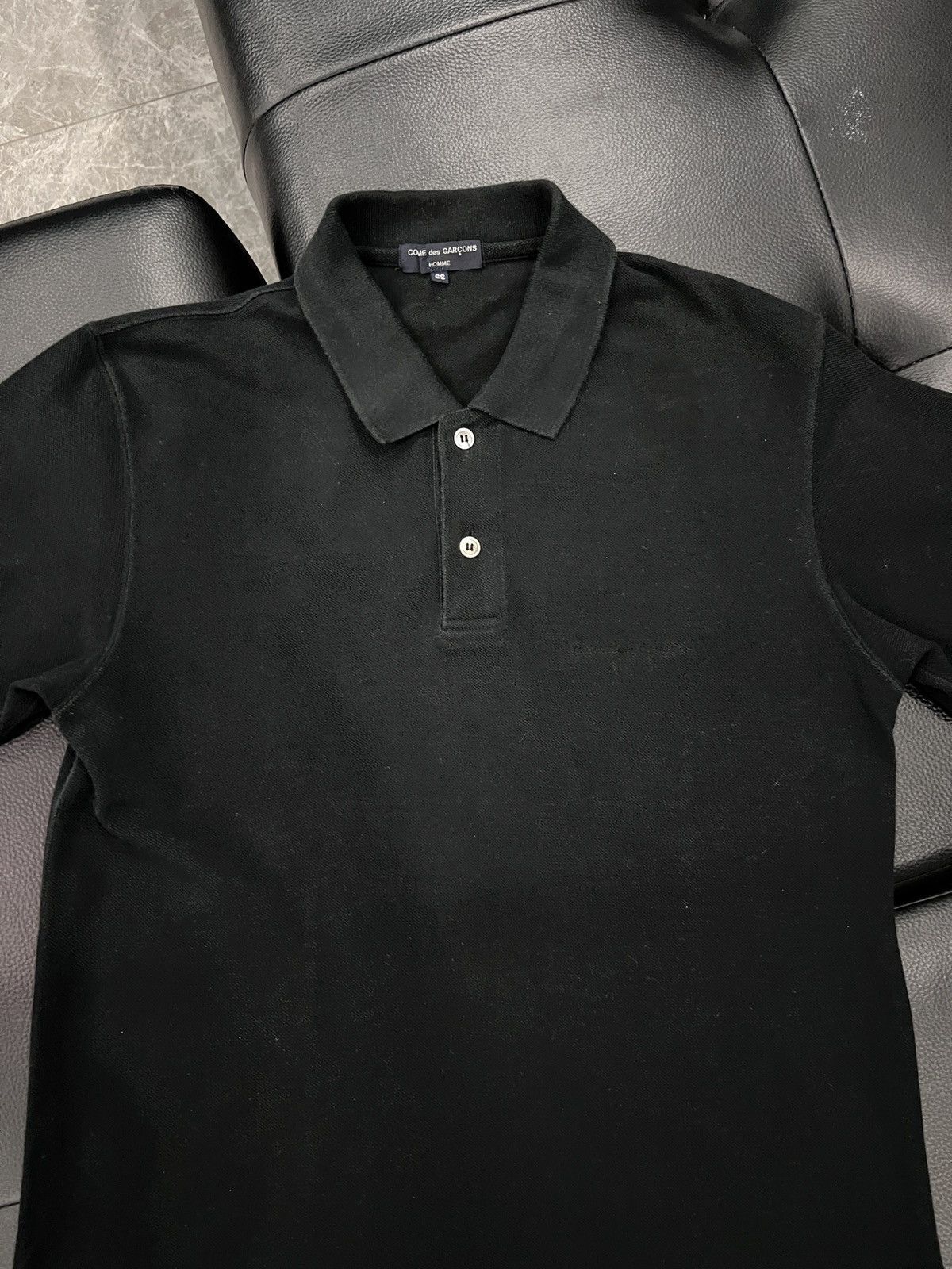 Comme des Garcons Homme Plus Comme des Garçons Homme 2008 Embroidered Chest Short Sleeve Size US S / EU 44-46 / 1 - 4 Thumbnail