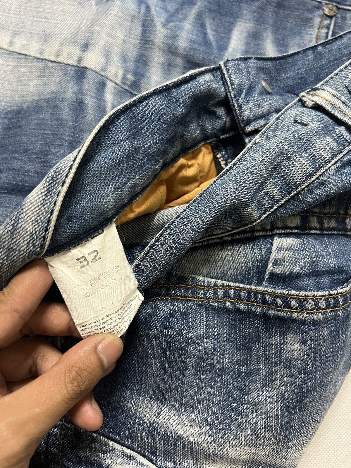 Dsquared2 Dsquared2 Vintage Denim Jeans Size US 35 - 10 Thumbnail