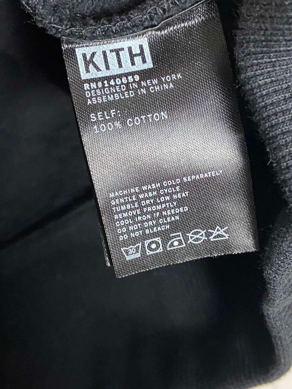 Kith New Kith Treats Black Hooded 100% cotton rare size XS Size US XS / EU 42 / 0 - 6 Thumbnail