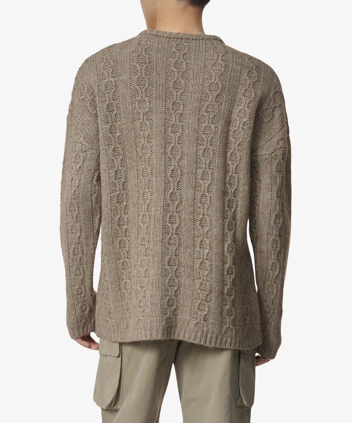 Our Legacy Our Legacy Roundneck Knit - Green/Beige Size US M / EU 48-50 / 2 - 2 Thumbnail