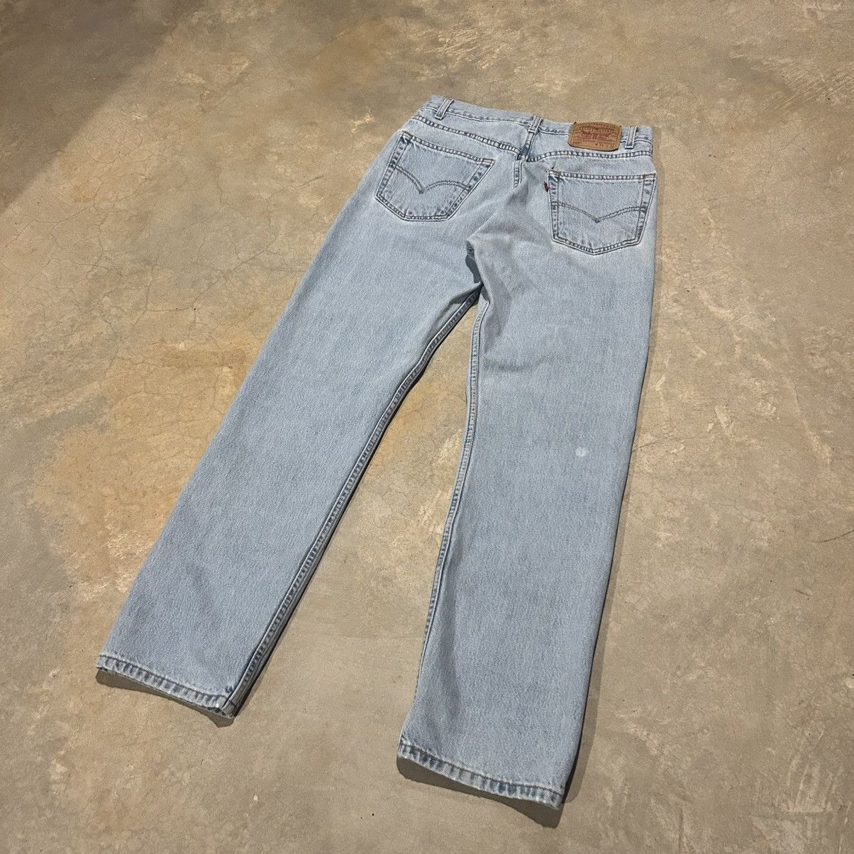 Levi's × Vintage Essential Vintage 90s Levi’s 505 Light Wash Jeans Size US 31 - 2 Thumbnail