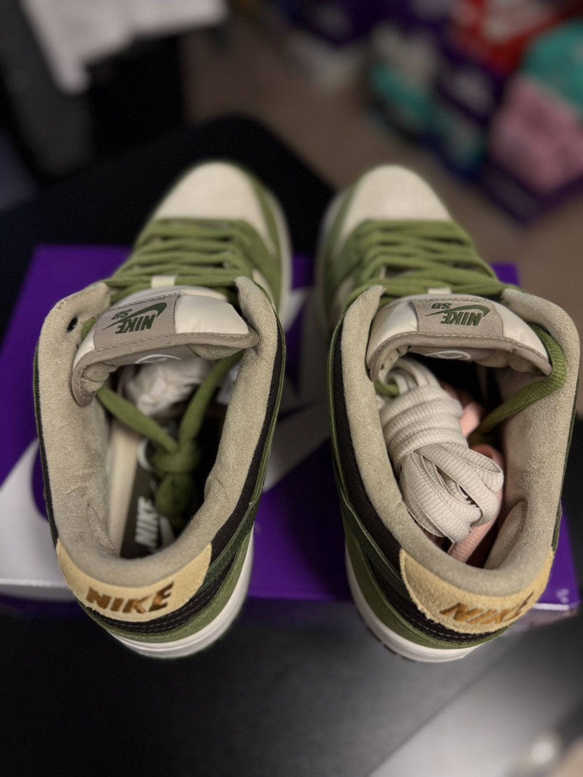 Nike Nike Dunk Low Yuto Horigome Matcha Size 10.5 (NEW) Size US 10.5 / EU 43-44 - 6 Thumbnail