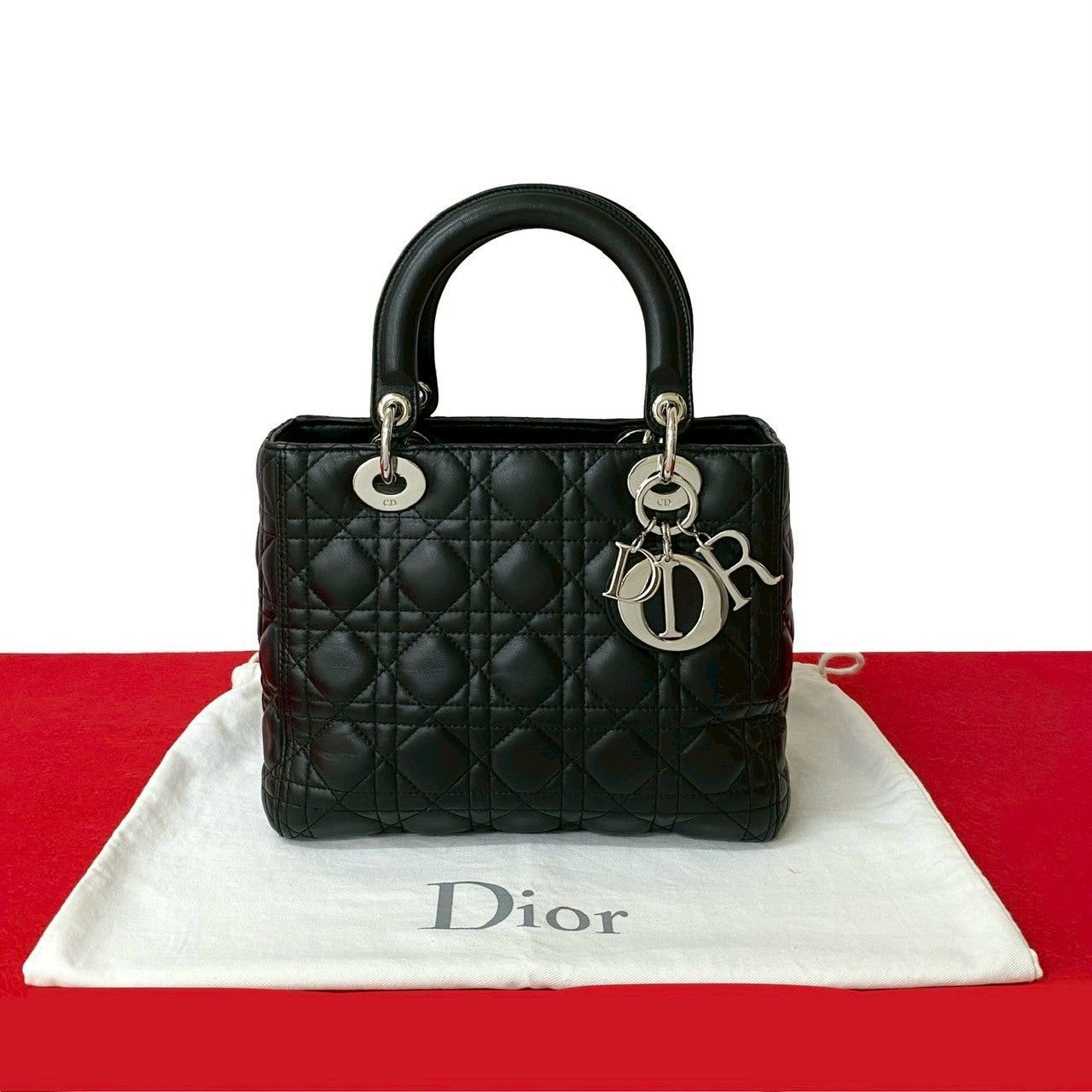 Dior Dior Handbag Black Leather Size ONE SIZE - 1 Thumbnail