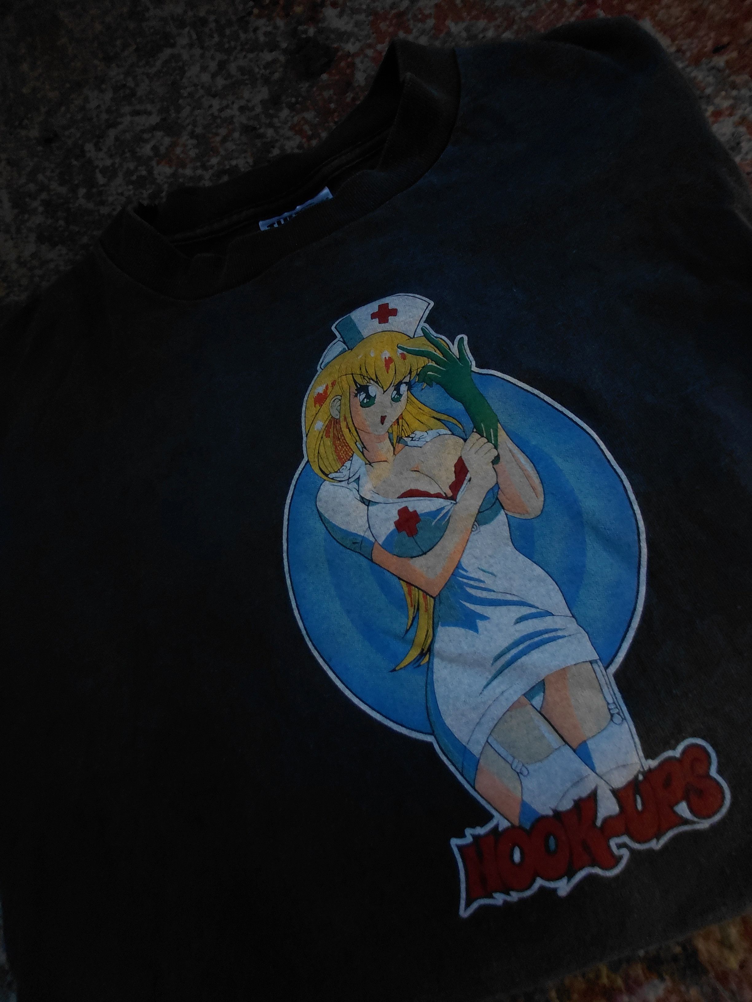 Hook-Ups Hook-Ups, Nurse Skate Tee, Tultex, long sleeve Size US L / EU 52-54 / 3 - 4 Thumbnail
