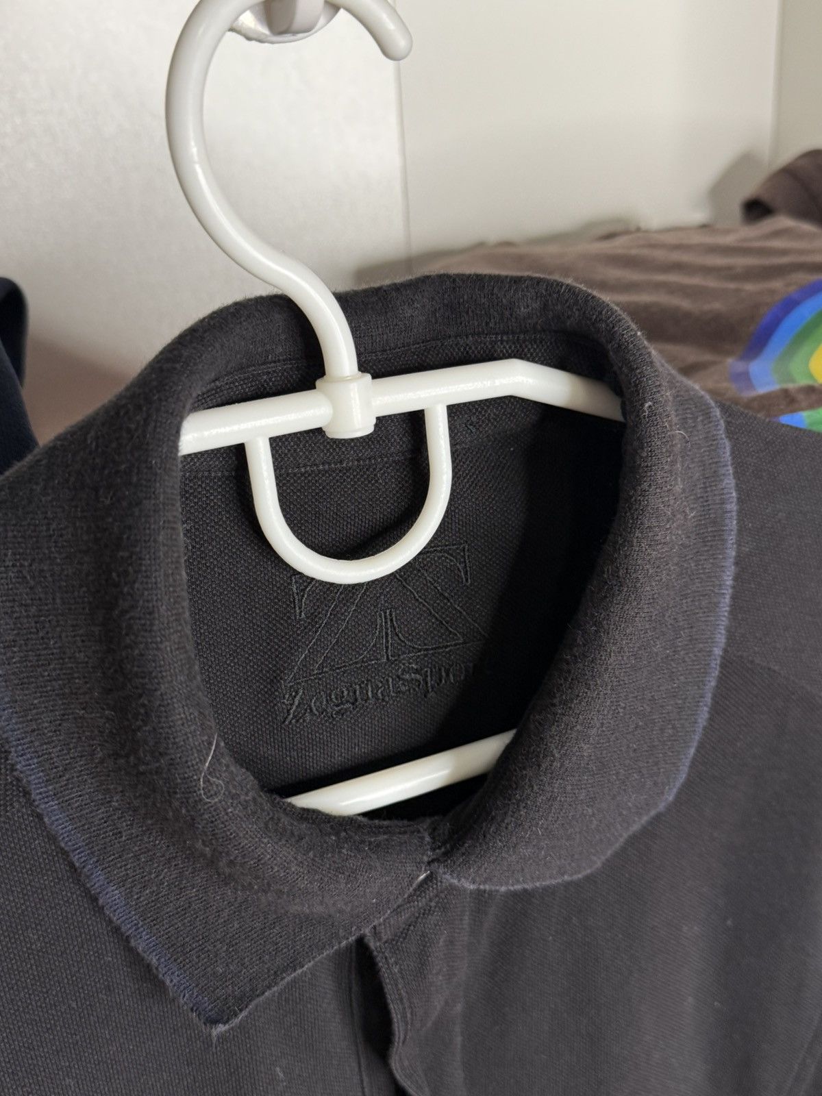 Ermenegildo Zegna Zegna Sport Black Polo long sleeves size M Size US M / EU 48-50 / 2 - 7 Thumbnail