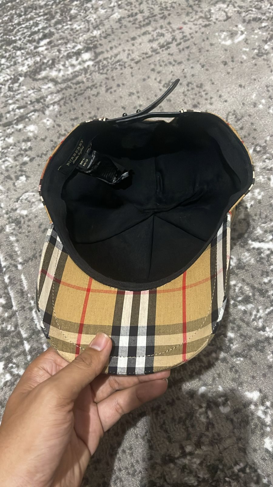 Burberry Burberry Novacheck Rainbow Pride-Edition Check Baseball Cap Size ONE SIZE - 2 Thumbnail