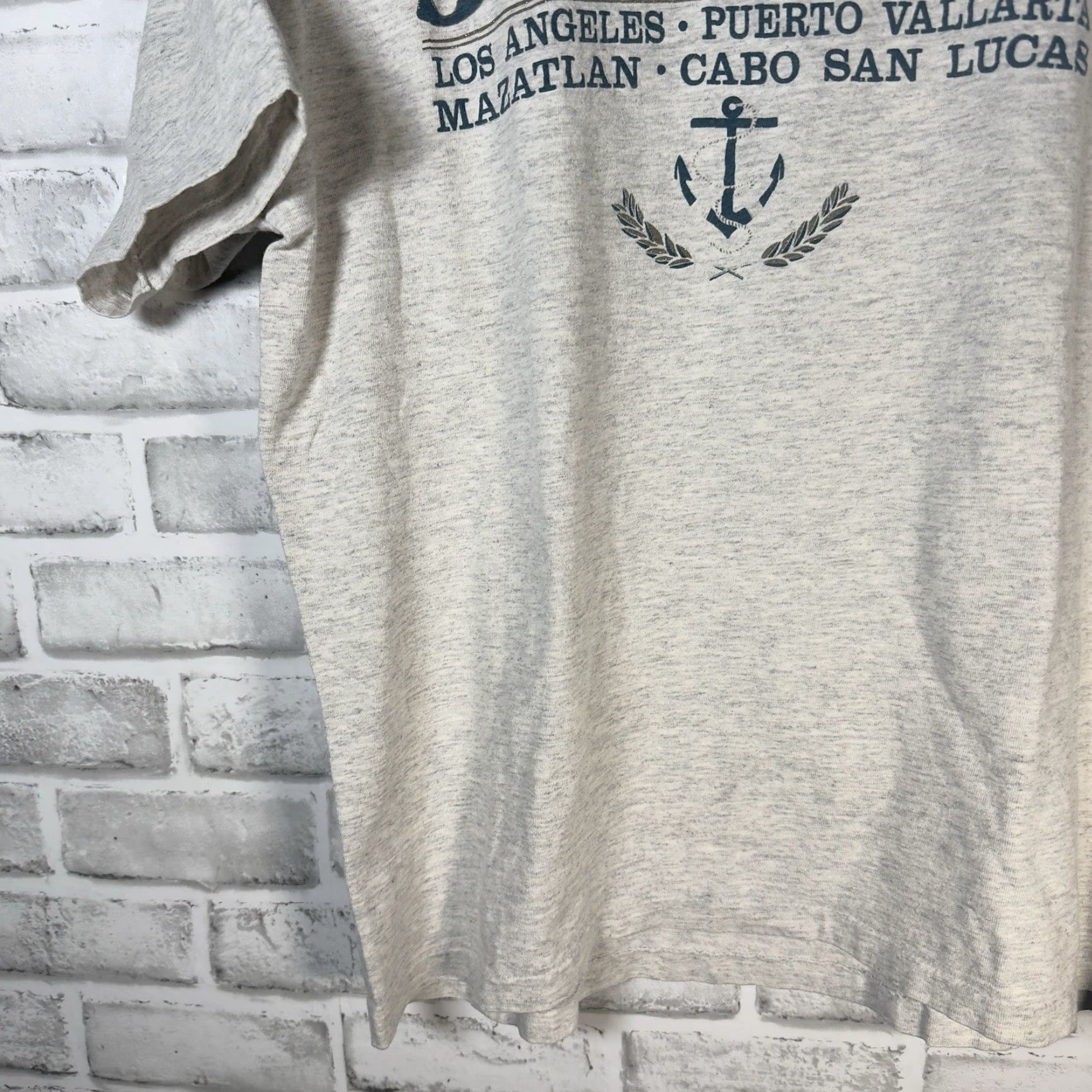 Vintage Vintage Mendez Jubilee USA Single Stitch Graphic T-Shirt Mens Large Gray Size US L / EU 52-54 / 3 - 3 Thumbnail