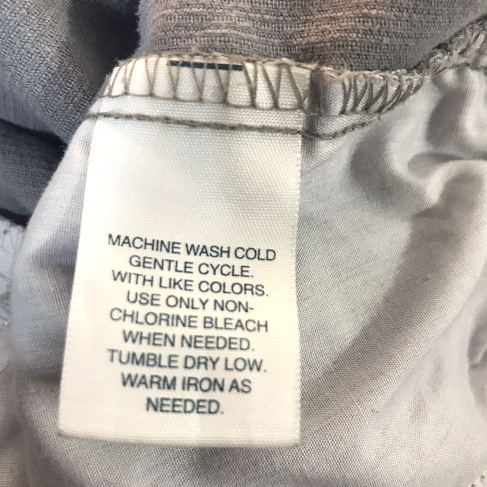 Vintage Cabin Creek Womens Petite 16P Gray Corduroy Pull-On Paperbag Waist Pants Size 38" / US 16 / IT 52 - 8 Thumbnail