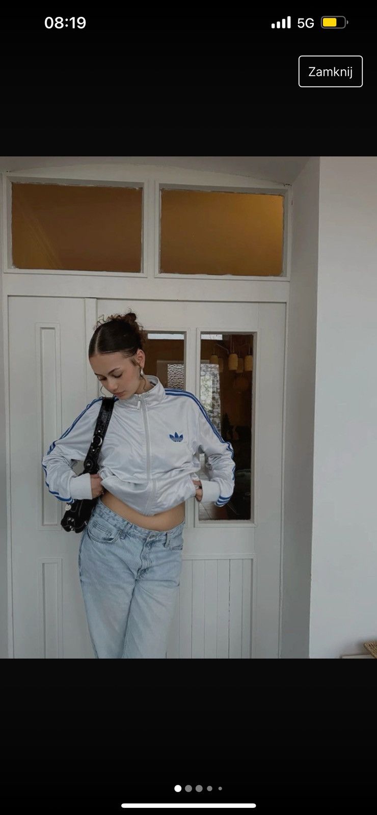 Adidas × Vintage Vintage Adidas zip hoodie balenciaga style baggy pinterest Size S / US 4 / IT 40 - 1 Thumbnail