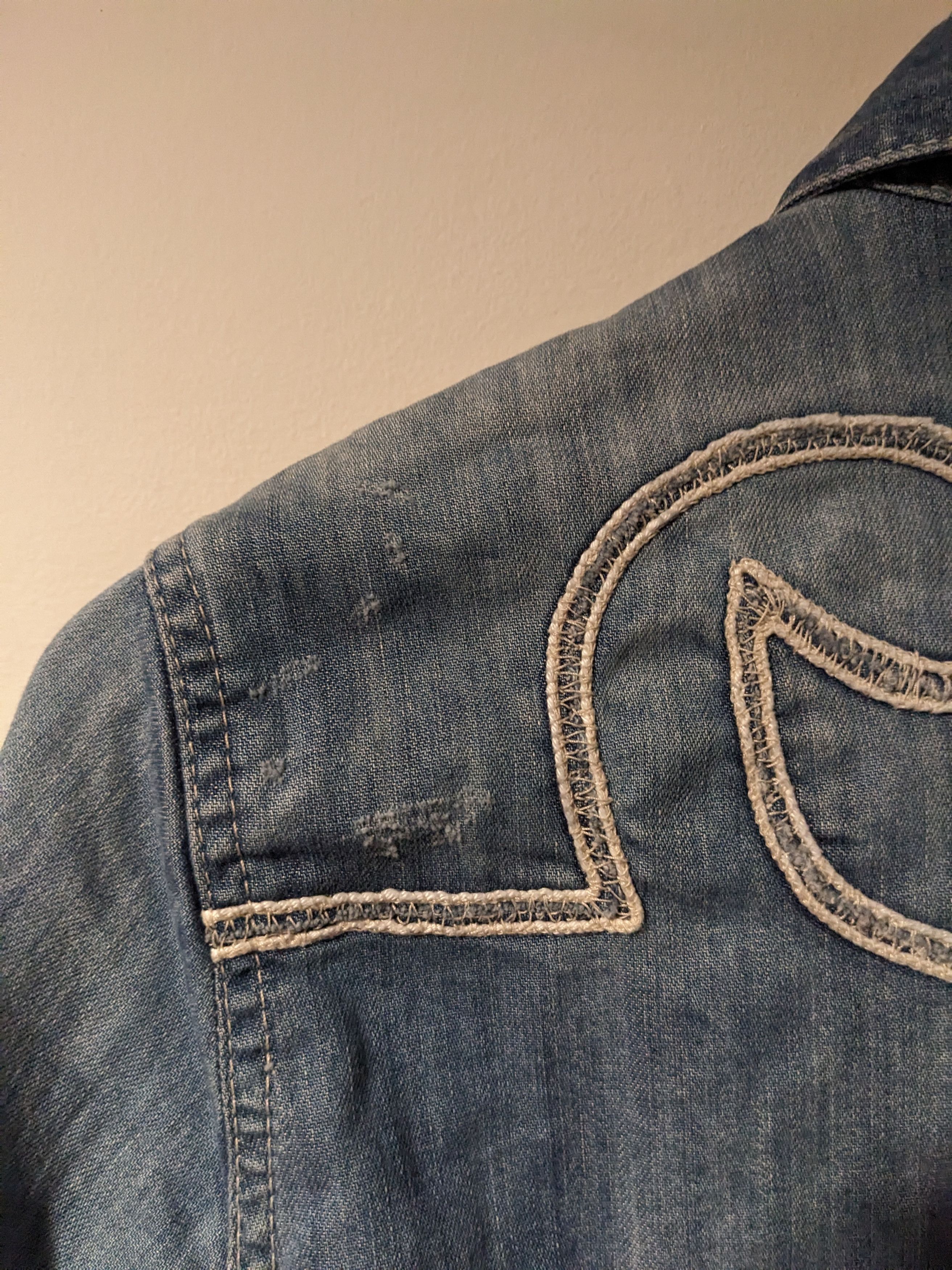 True Religion × Vintage Vintage 90s True Religion Pearl Snap Womans Large Shirt Size L / US 10 / IT 46 - 12 Thumbnail