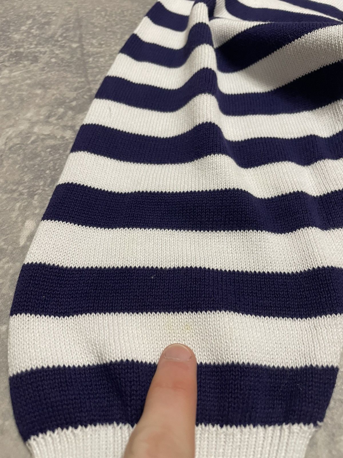 Johnstons Of Elgin Vintage Johnstons Of Elgin Striped Knit Sweater Size US L / EU 52-54 / 3 - 19 Thumbnail