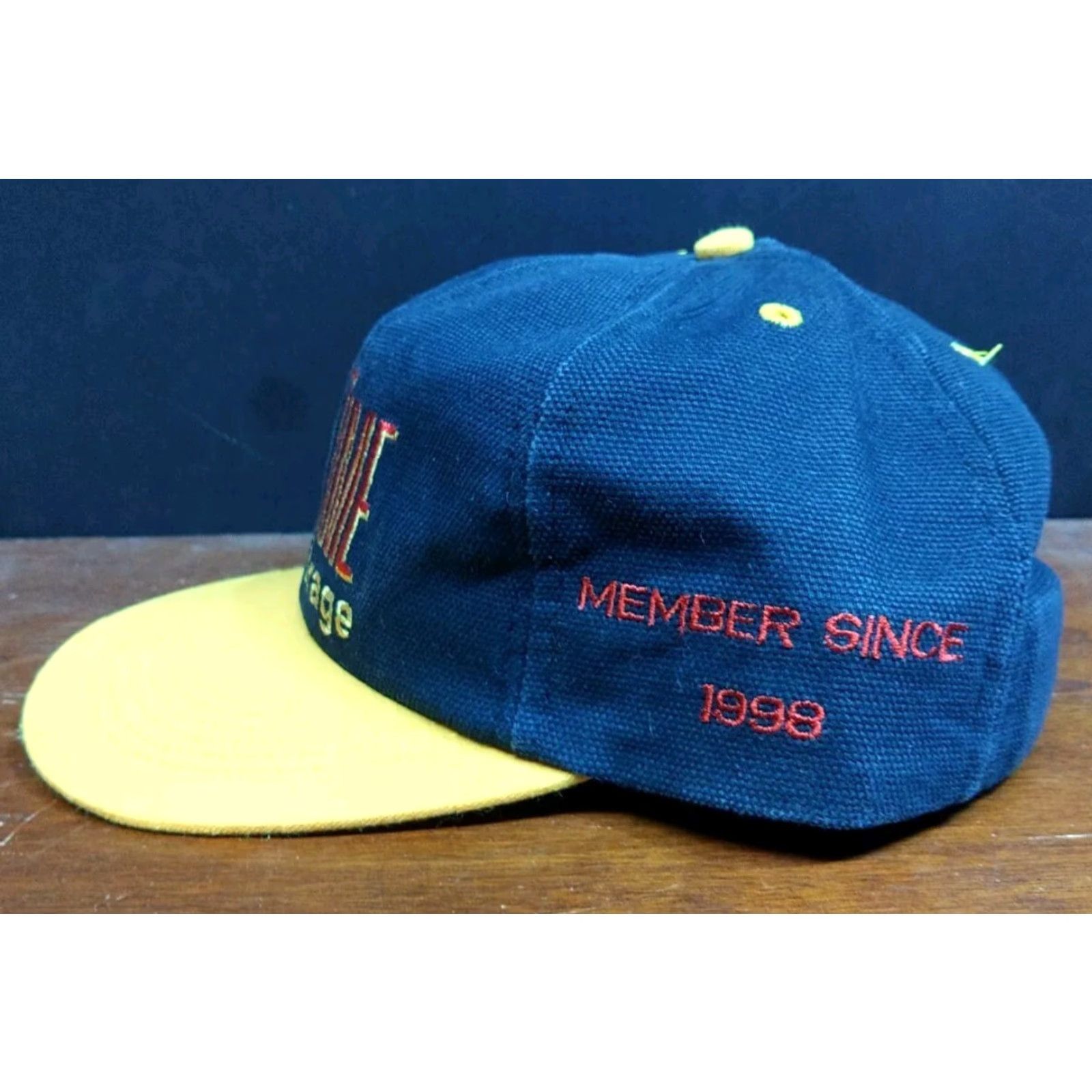 Vintage VINTAGE Osterman Full Time Forager Cargill Seeds Hat Cap Black Adult One Size Black Cotton Canvas Adjustable Snapback Baseball Cap Mens Womens 90s USA Size ONE SIZE - 5 Thumbnail
