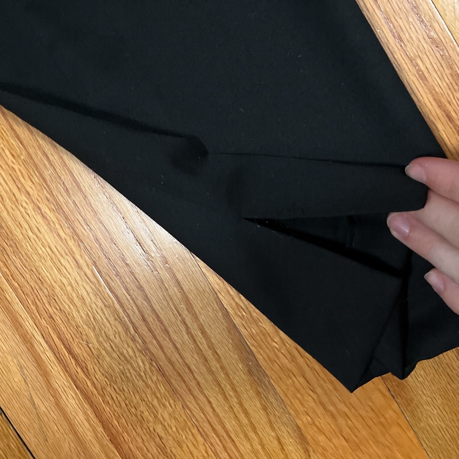 Versace Versace Uniform Black Pants Leg Slit Wool Blend Italy Size US 32 / EU 48 - 16 Thumbnail