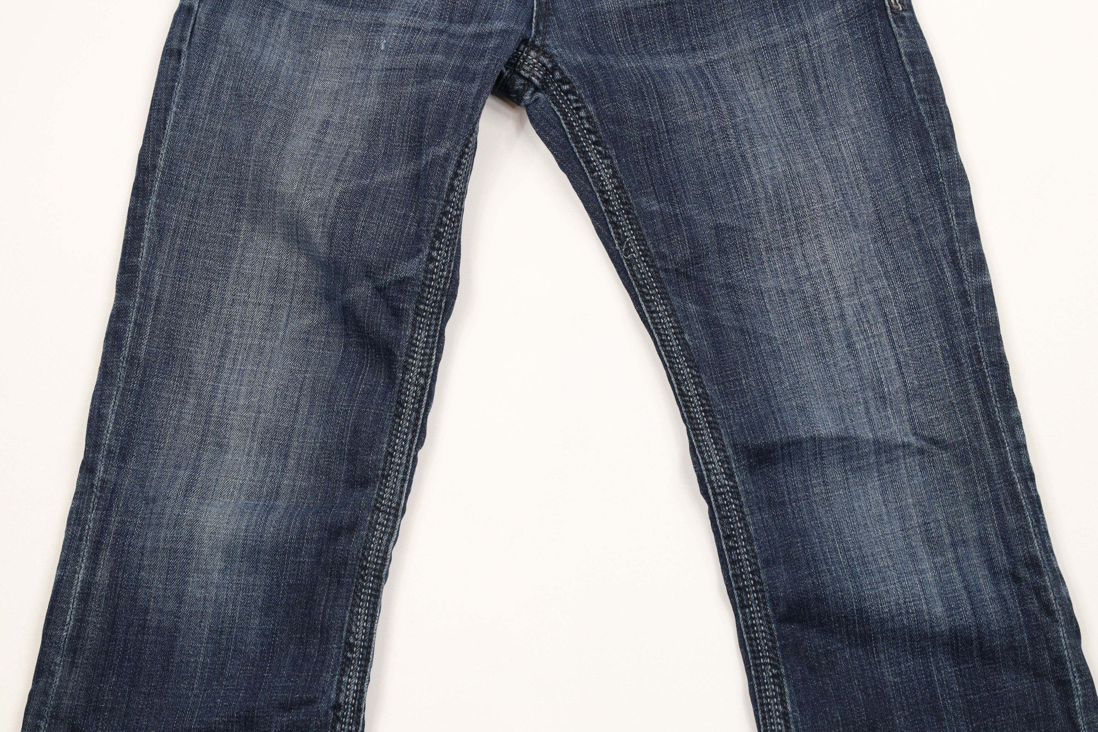 Vintage Buckle BKE Denim Stitch Stretch Flared Bootleg Denim Jeans Size 28" / US 6 / IT 42 - 3 Thumbnail