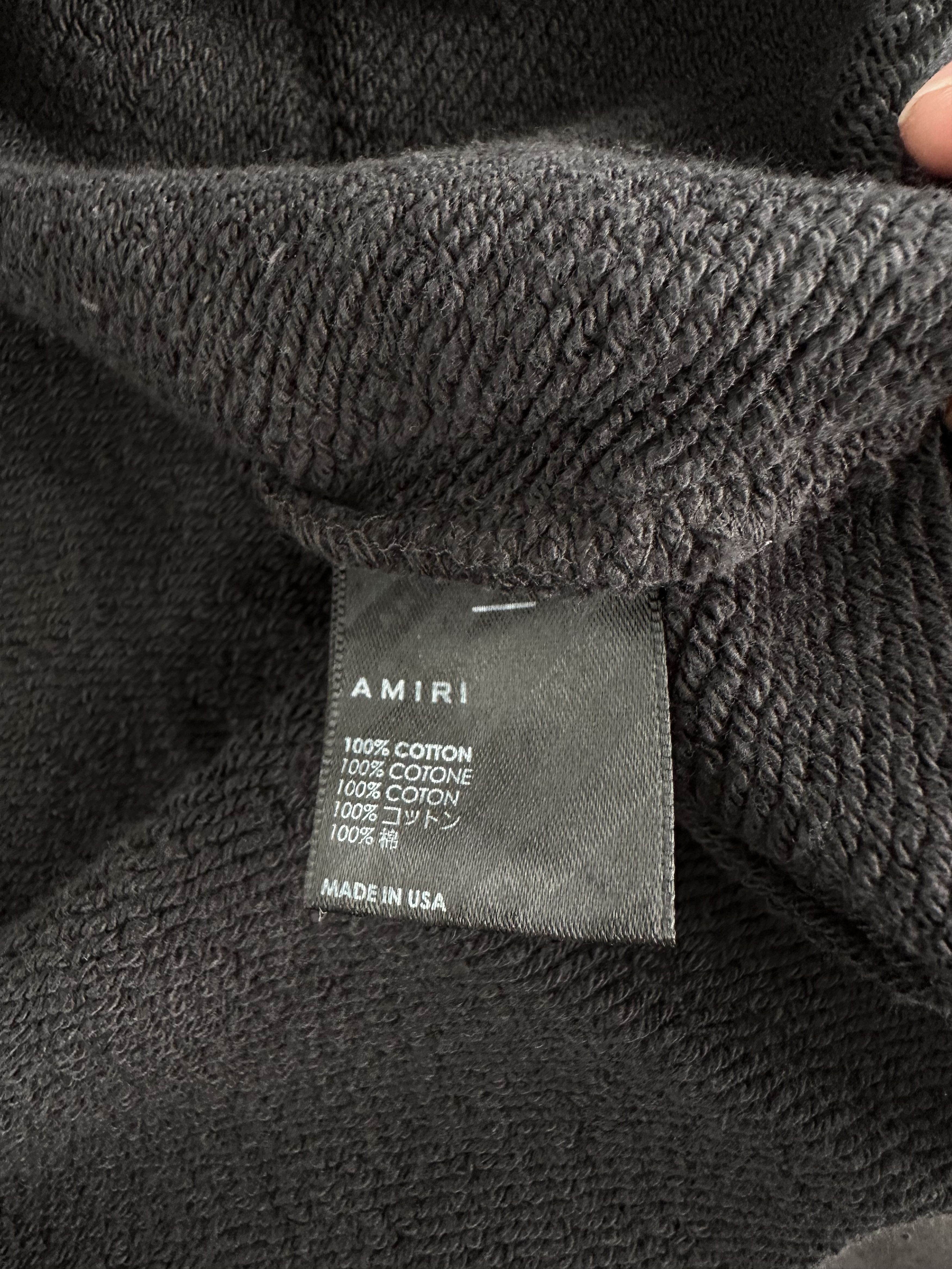 Amiri Amiri Black & Yellow MA Logo Hoodie Size US S / EU 44-46 / 1 - 3 Thumbnail