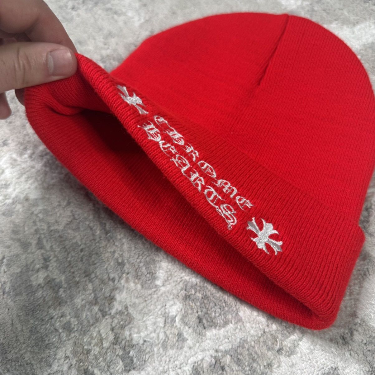 Chrome Hearts Embroidered CH logo beanie Size ONE SIZE - 3 Thumbnail