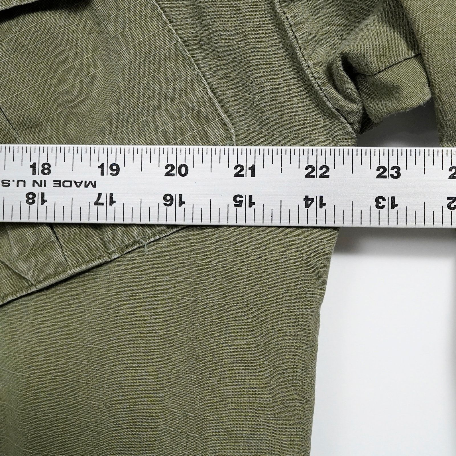 Vintage Vintage 1960s U.S. Army Jungle Fatigue Jacket Ripstop M Size US M / EU 48-50 / 2 - 15 Thumbnail