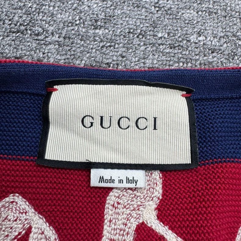 Gucci Gucci embroidered stripe long sleeve top-2508 Size US M / EU 48-50 / 2 - 3 Thumbnail