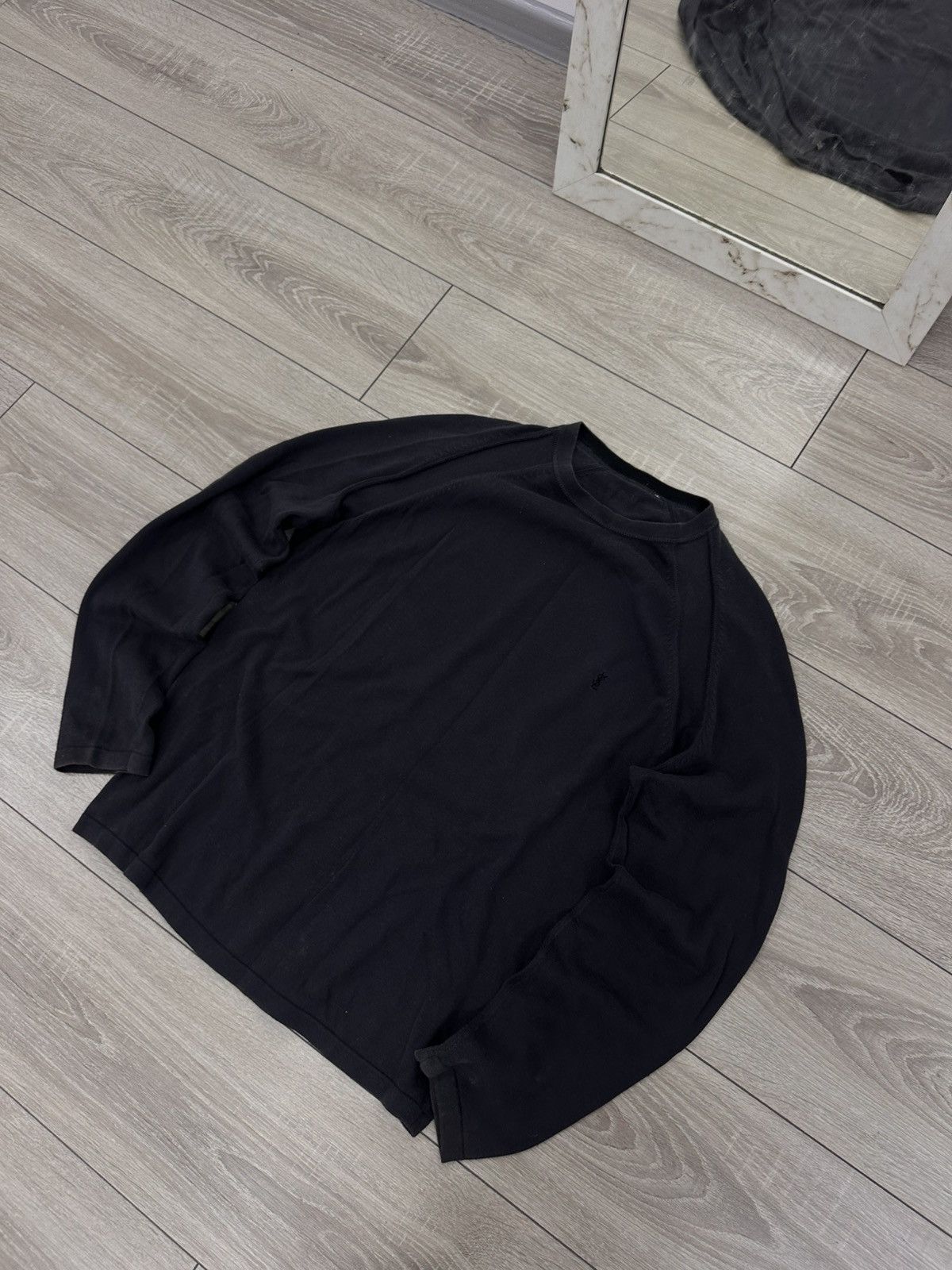 Yves Saint Laurent Yves Saint Laurent Vintage Black Sweater Luxury Style Size US L / EU 52-54 / 3 - 4 Thumbnail