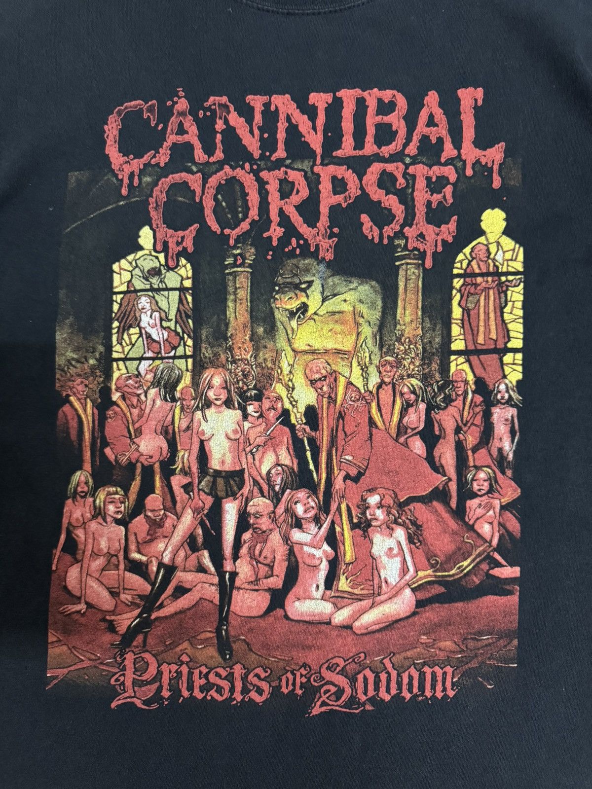 Band Tees VTG Cannibal Corpse 2000s Size US L / EU 52-54 / 3 - 3 Thumbnail