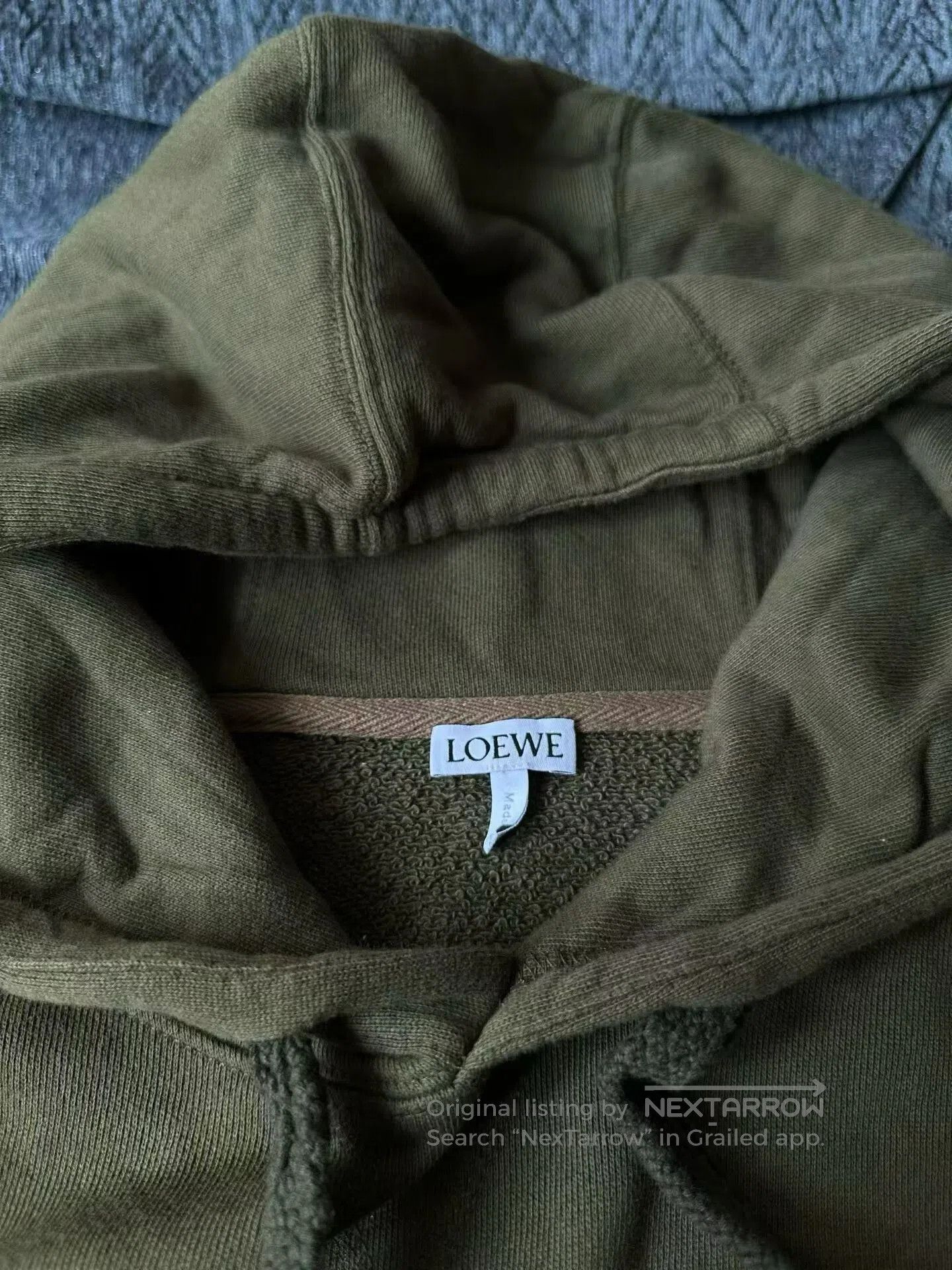 Loewe Loewe Embroidered Logo Hoodie. Size US L / EU 52-54 / 3 - 4 Thumbnail