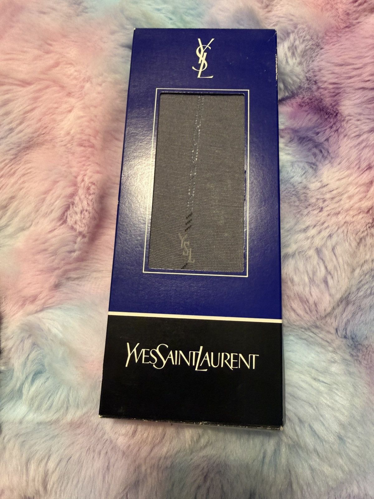 Yves Saint Laurent New In Box - Yves Saint Laurent Dress Socks, Gray Size ONE SIZE - 1 Preview