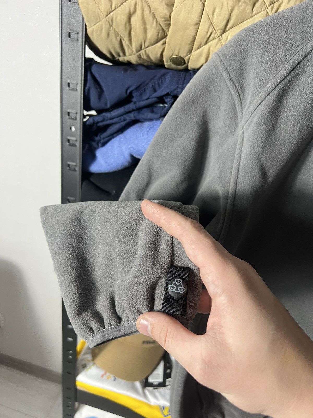 Nike ACG 🏔️ Nike ACG Therma-Fit Fleece Jacket — Vintage Grey (S) Size US S / EU 44-46 / 1 - 6 Thumbnail