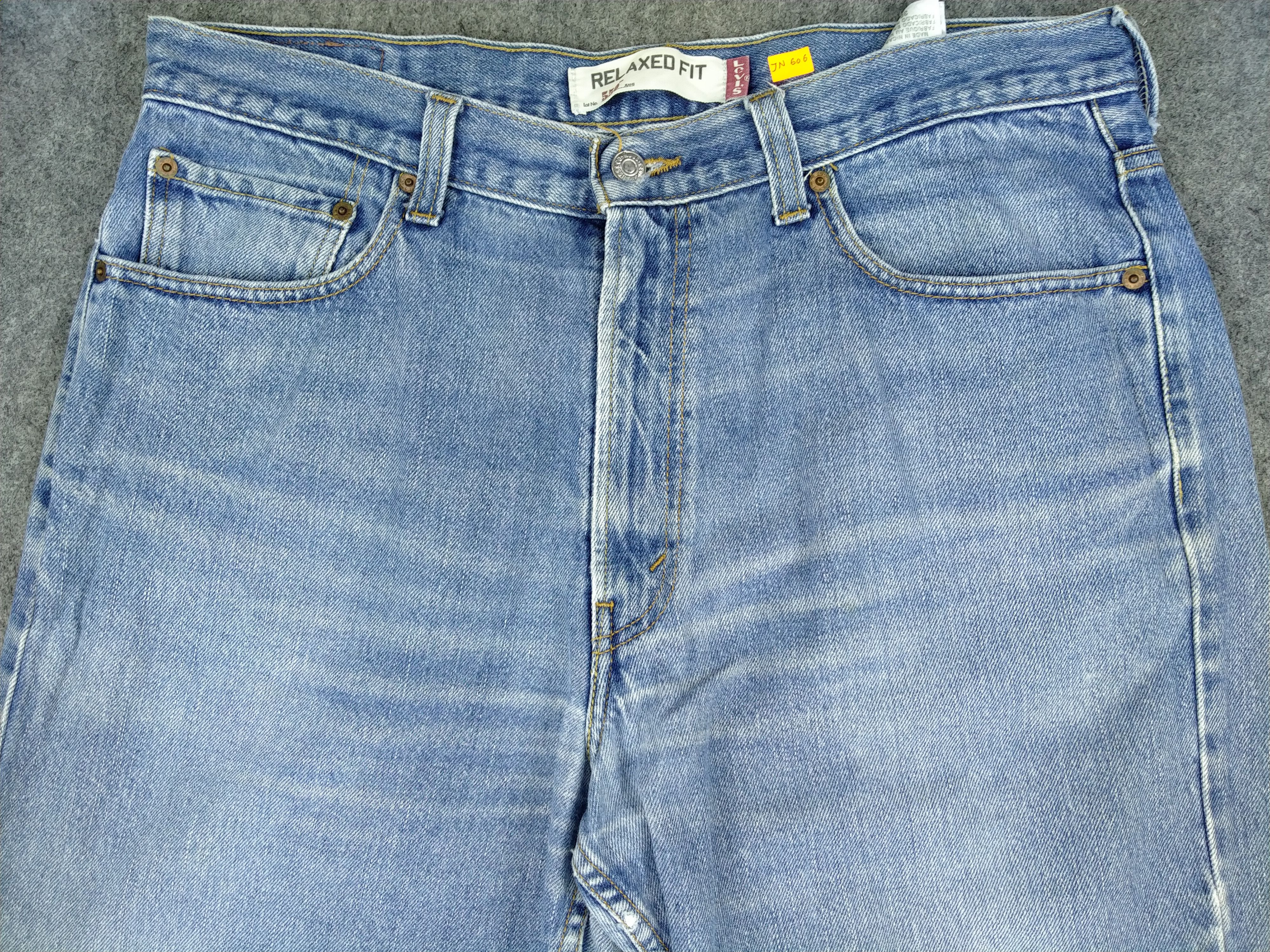 Levi's Faded Blue Vintage Levi's 550 Relaxed Fit Denim 37x30 JN606 Size US 37 - 3 Thumbnail