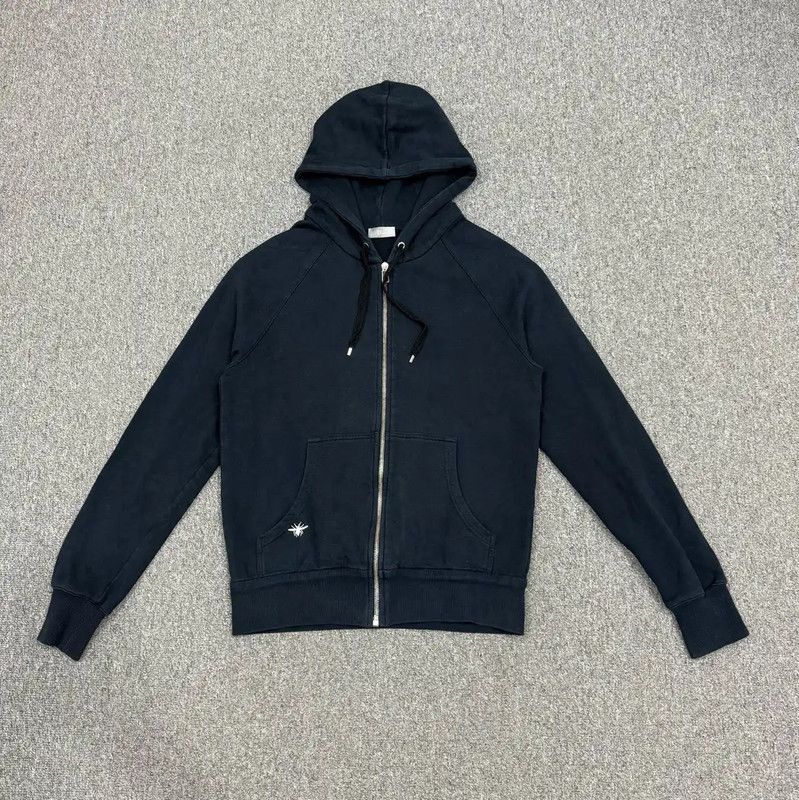 Dior Dior Black Cotton Men's Hoodie 0089 Size US M / EU 48-50 / 2 - 1 Thumbnail