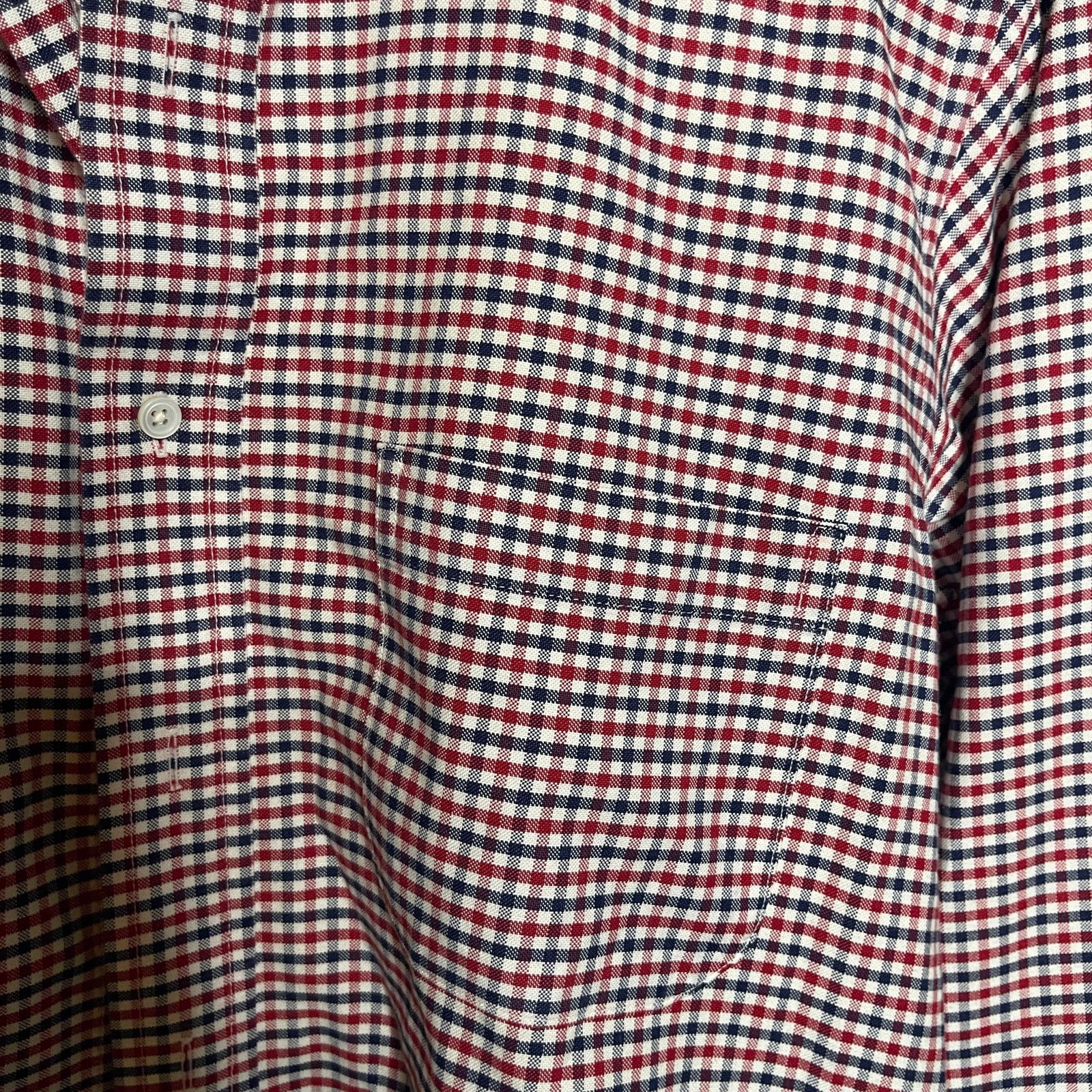 Brooks Brothers Brooks Brothers Black Fleece Thom Browne red check Shirt Size US S / EU 44-46 / 1 - 8 Thumbnail