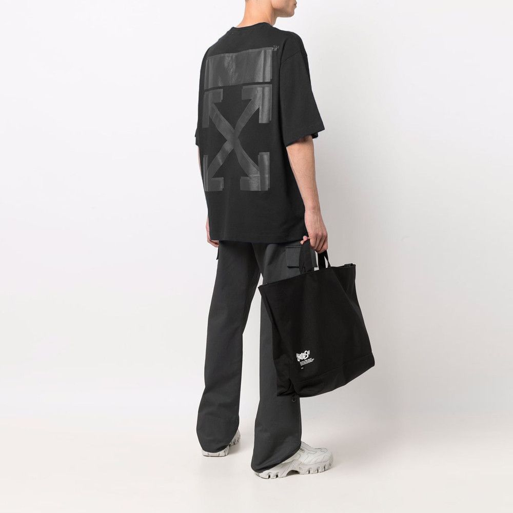 Off-White Black Rubber Arrows Oversized Skate T-Shirt Size US XS / EU 42 / 0 - 2 Thumbnail