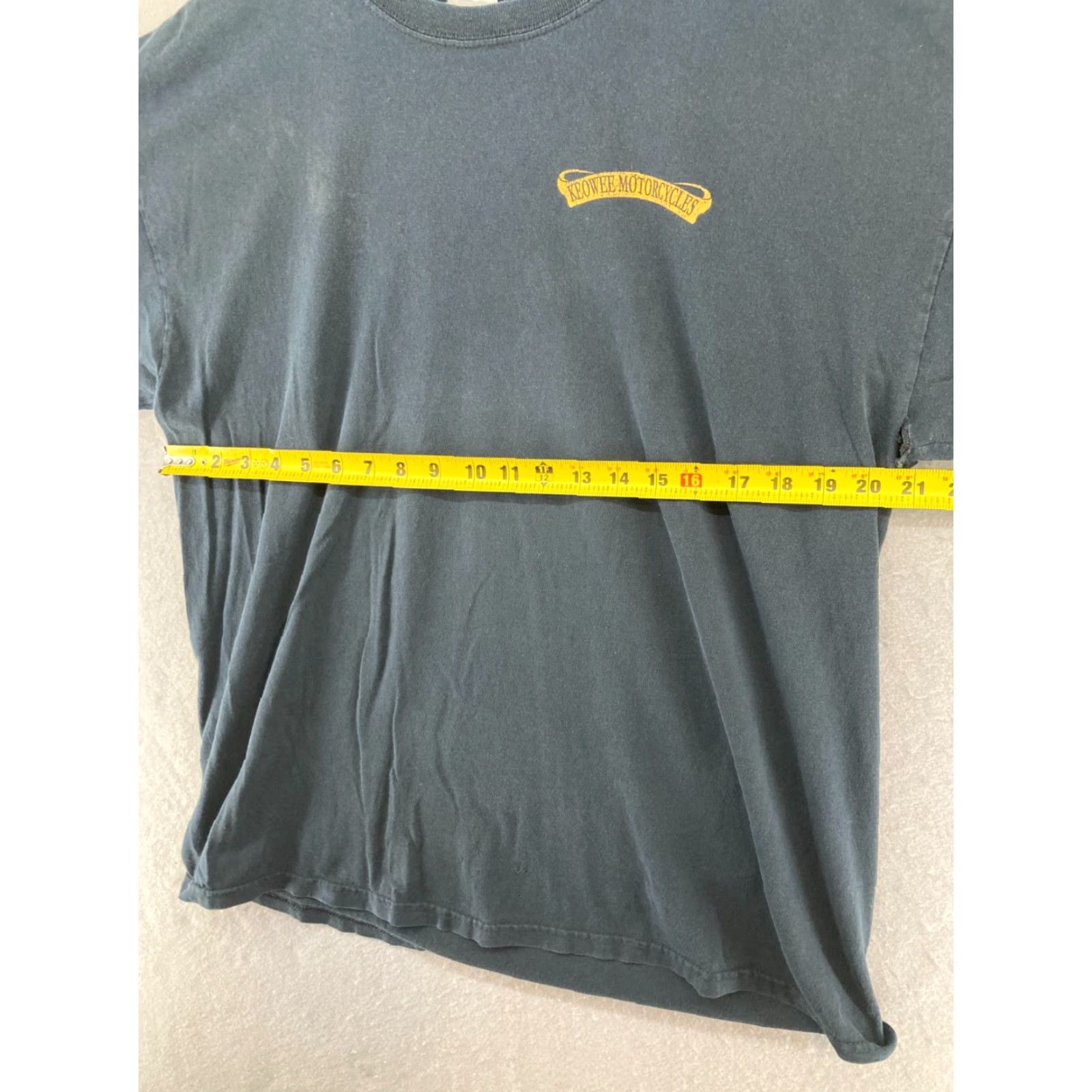 Gildan Motorcycles Keowee TShirt Mens XL Seneca, SC Angel Wings Motorcycle Size US XL / EU 56 / 4 - 3 Thumbnail
