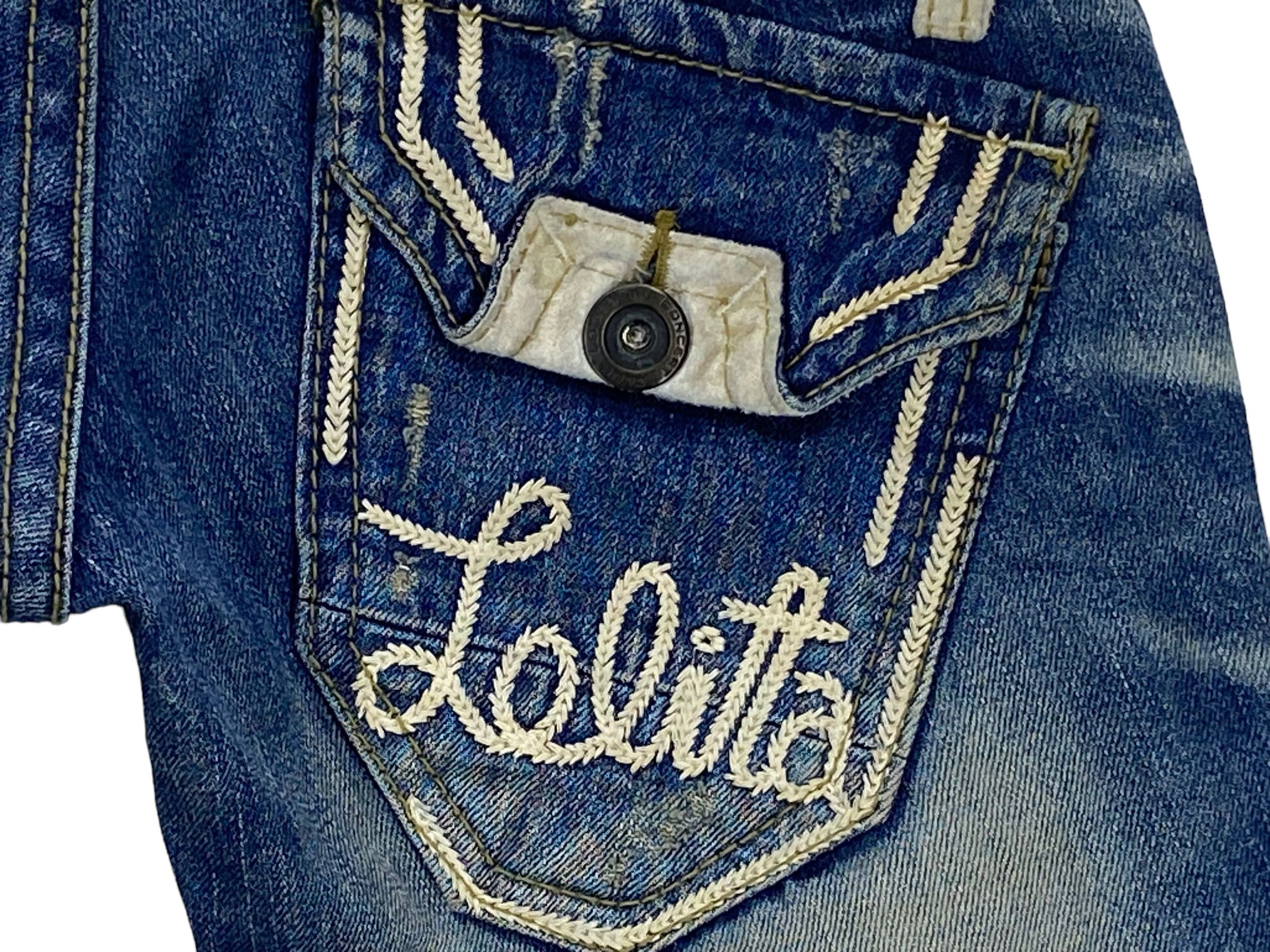 Japanese Brand Lolita Short Jeans Size 26" / US 2 / IT 38 - 9 Thumbnail