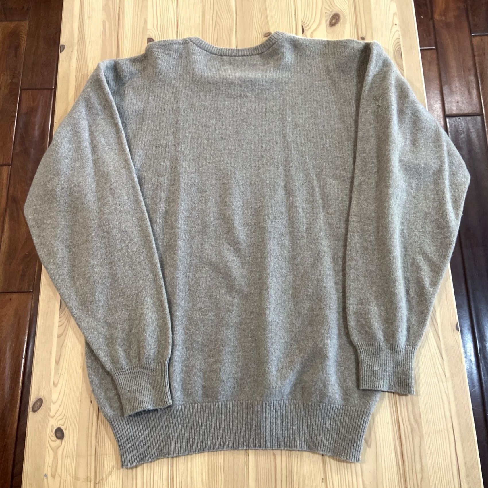 Lyle & Scott Lyle & Scott Wool Cashmere Blend Sweater Medium Brown geometric Crewneck Size US M / EU 48-50 / 2 - 5 Thumbnail