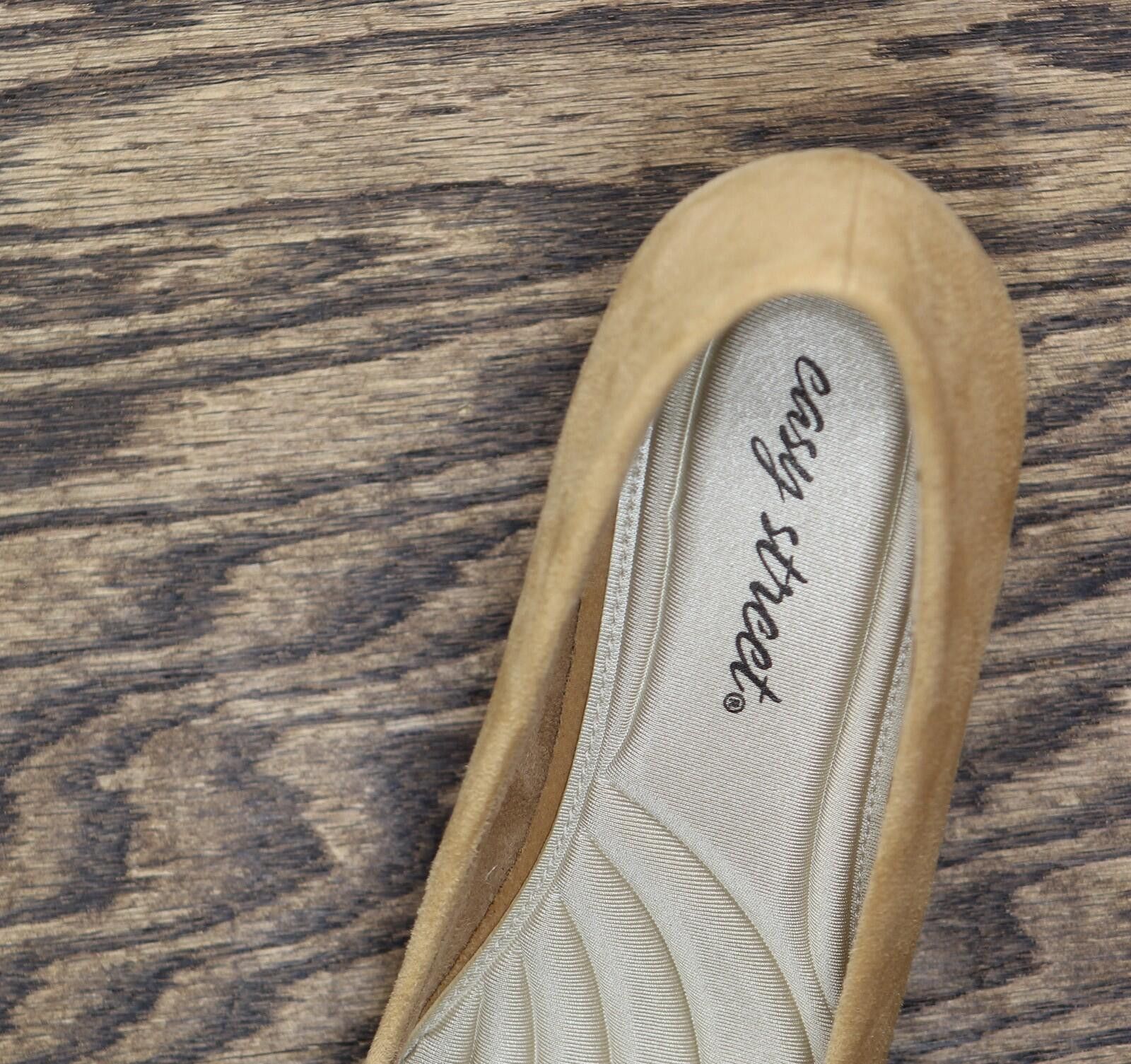 Other Nwt Easy Street Heel Pumps Proper Sand Suede Brown 9.5m Size US 9.5 / IT 39.5 - 7 Thumbnail