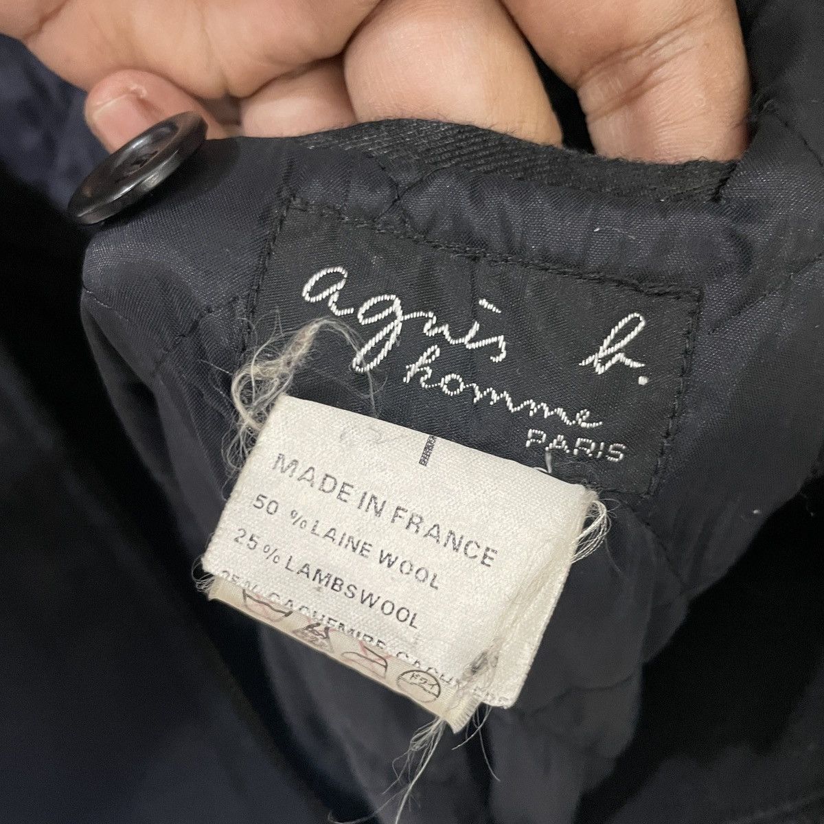 agnes b. Vintage Agnes B Homme Paris Jacket Size US L / EU 52-54 / 3 - 6 Thumbnail