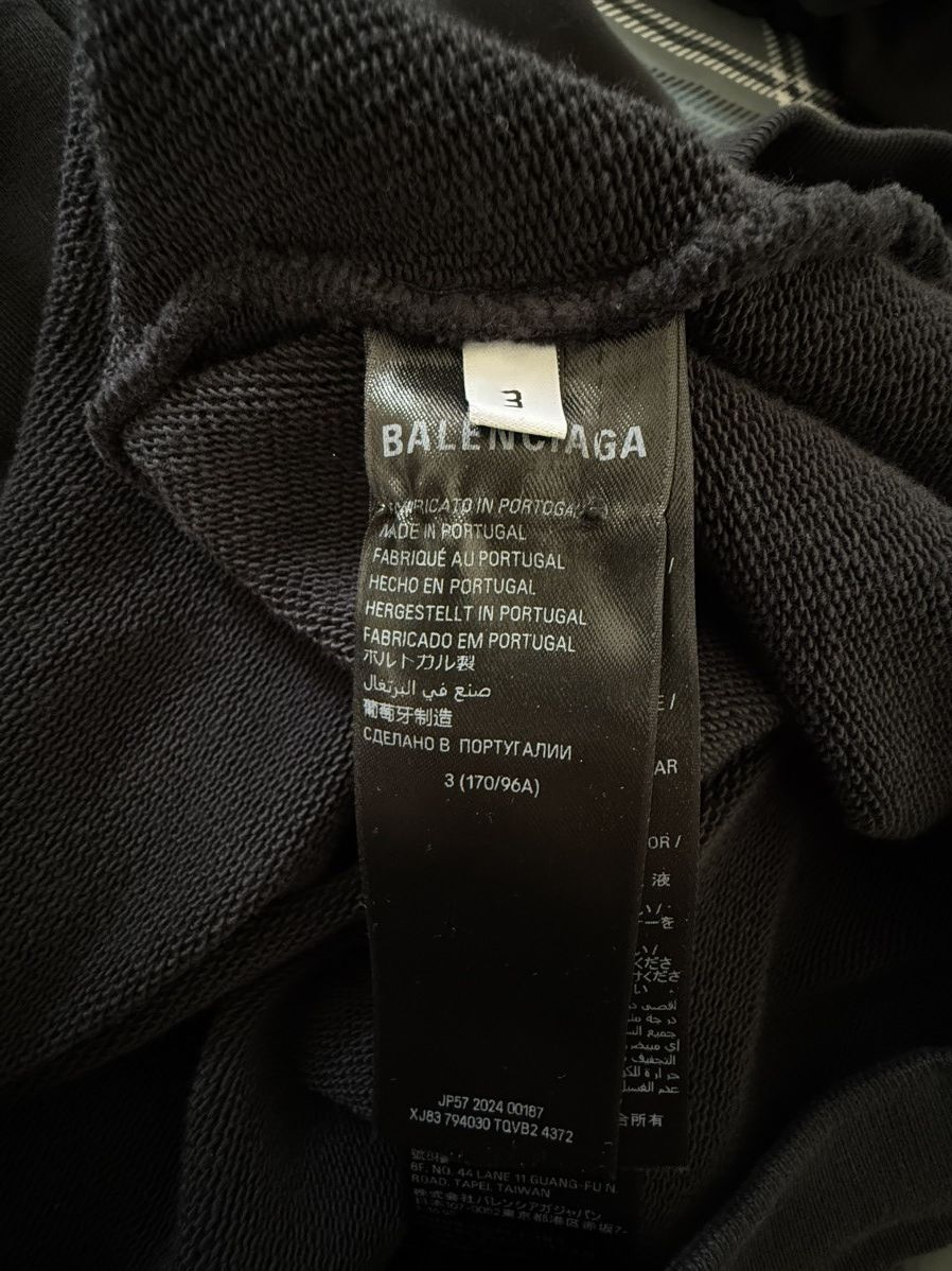 Balenciaga Balenciaga Incognito Hoodie Size US L / EU 52-54 / 3 - 7 Thumbnail