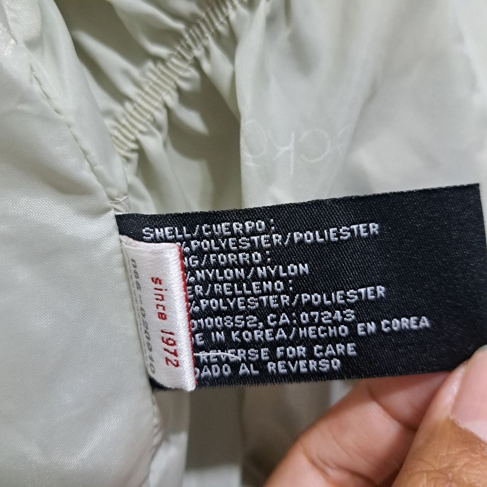 Other Vintage Eckored Women's Puffer Coat With Hoodie Medium Beige Size M / US 6-8 / IT 42-44 - 8 Thumbnail
