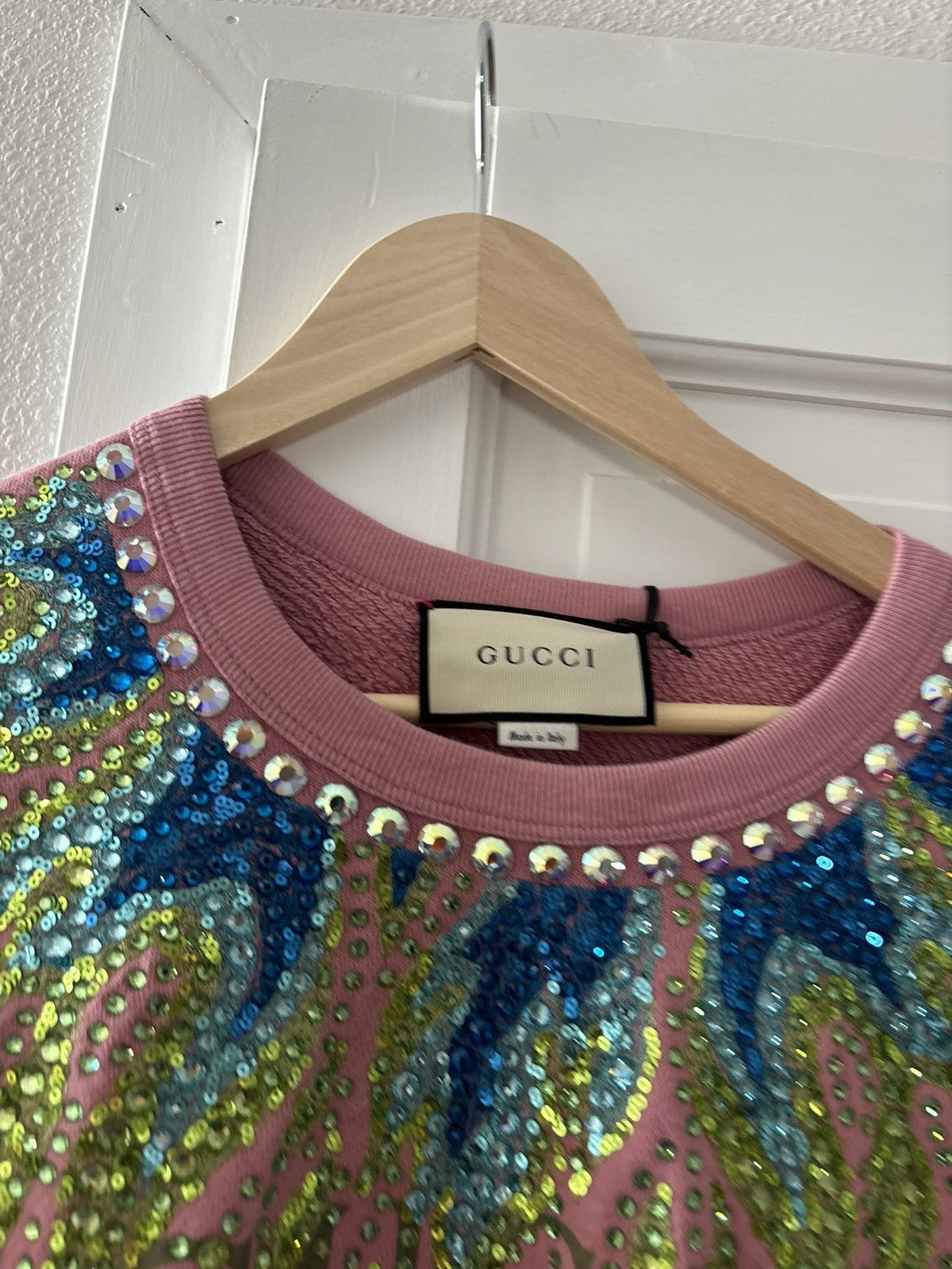 Gucci Gucci logo crewneck Size US M / EU 48-50 / 2 - 2 Thumbnail