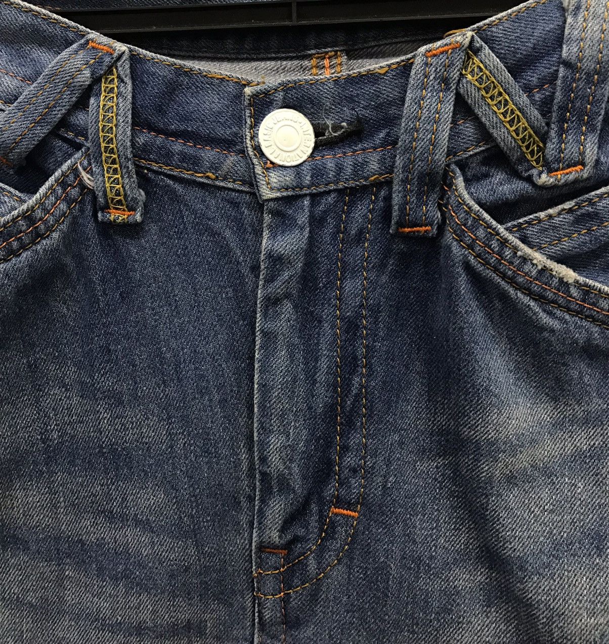 If Six Was Nine Vintage Genoese Tante Cose Buone Atutti Denim Pants Size US 32 / EU 48 - 5 Thumbnail