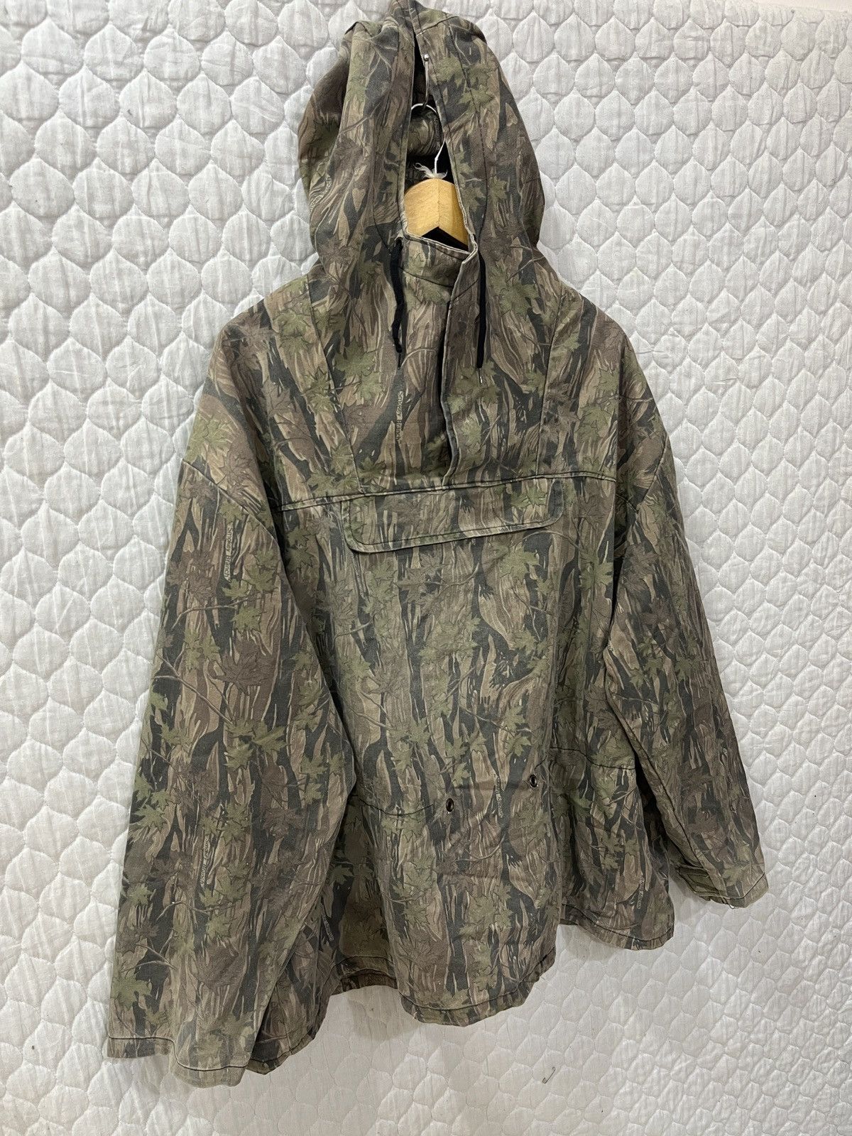 Vintage (Zzzz)🔥🔥VINTAGE MILITARY SMOKEY BRANCH ANORAK HOODIE JACKET Size US XL / EU 56 / 4 - 3 Thumbnail