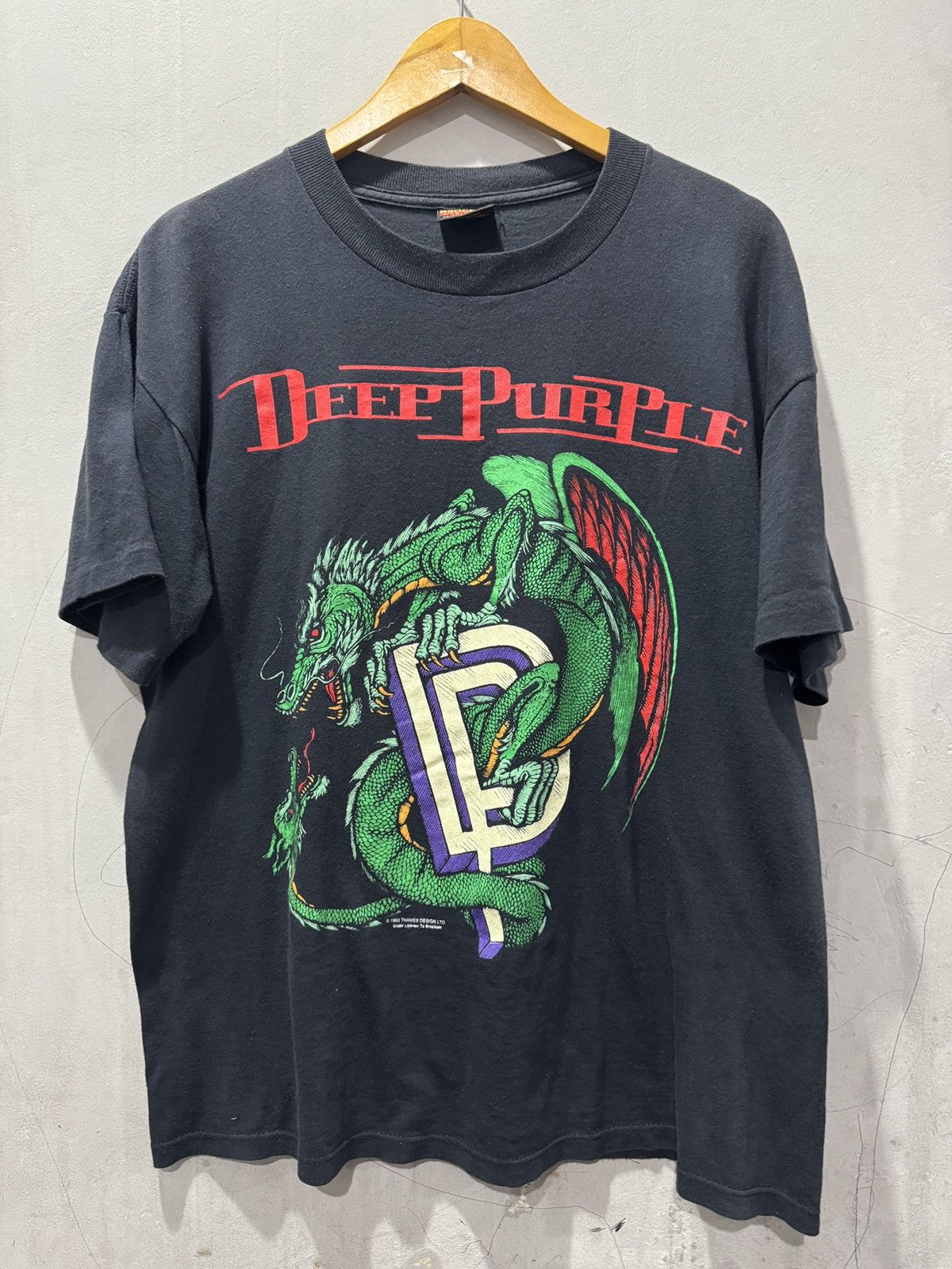 Band Tees Vintage Deep Purple Size US L / EU 52-54 / 3 - 1 Thumbnail