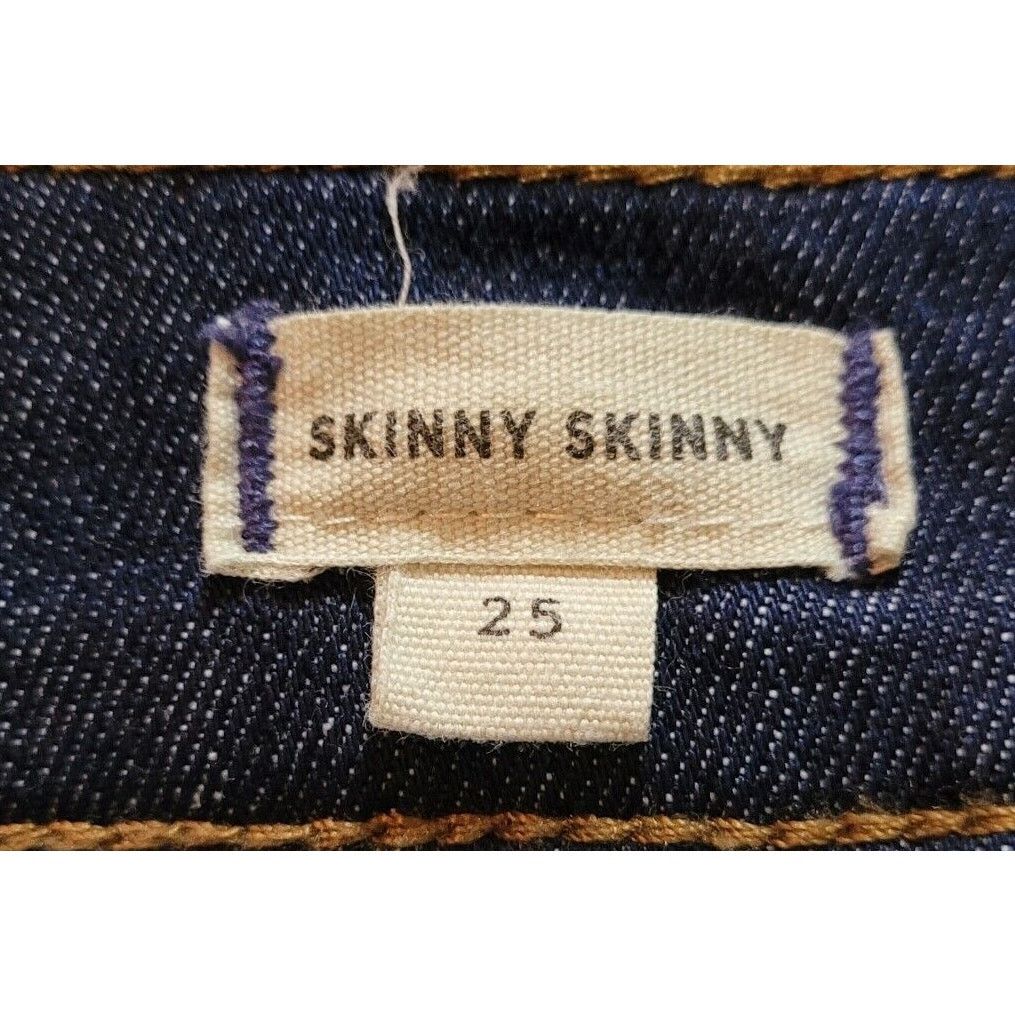 Madewell Madewell Skinny Ankle Jean 25 Preppy Boho Mall Girl Festival Size 25" / US 0 / IT 36 - 5 Thumbnail