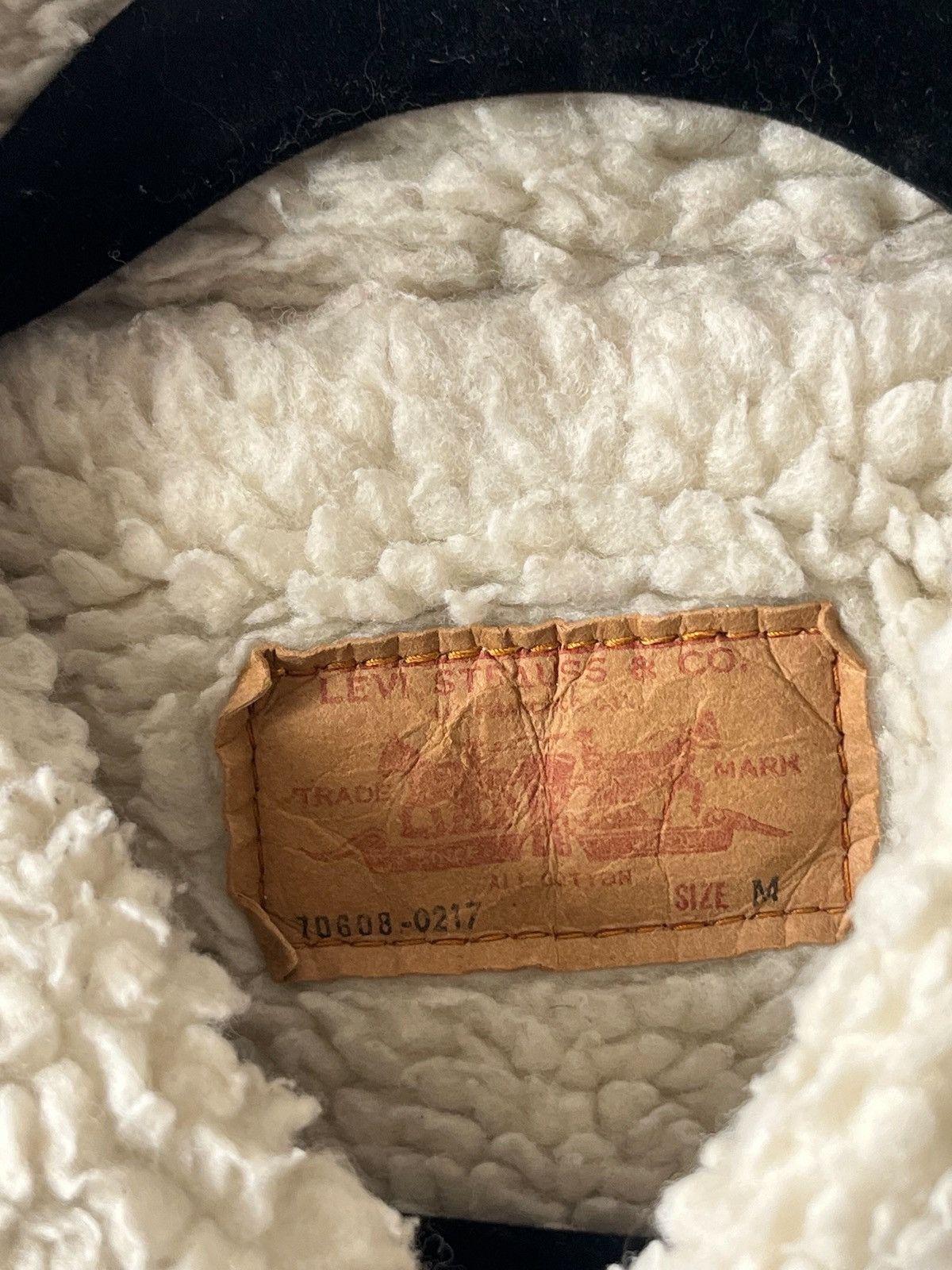 Levi's 80s Levi’s Sherpa Trucker Denim Jacket Size US M / EU 48-50 / 2 - 4 Thumbnail