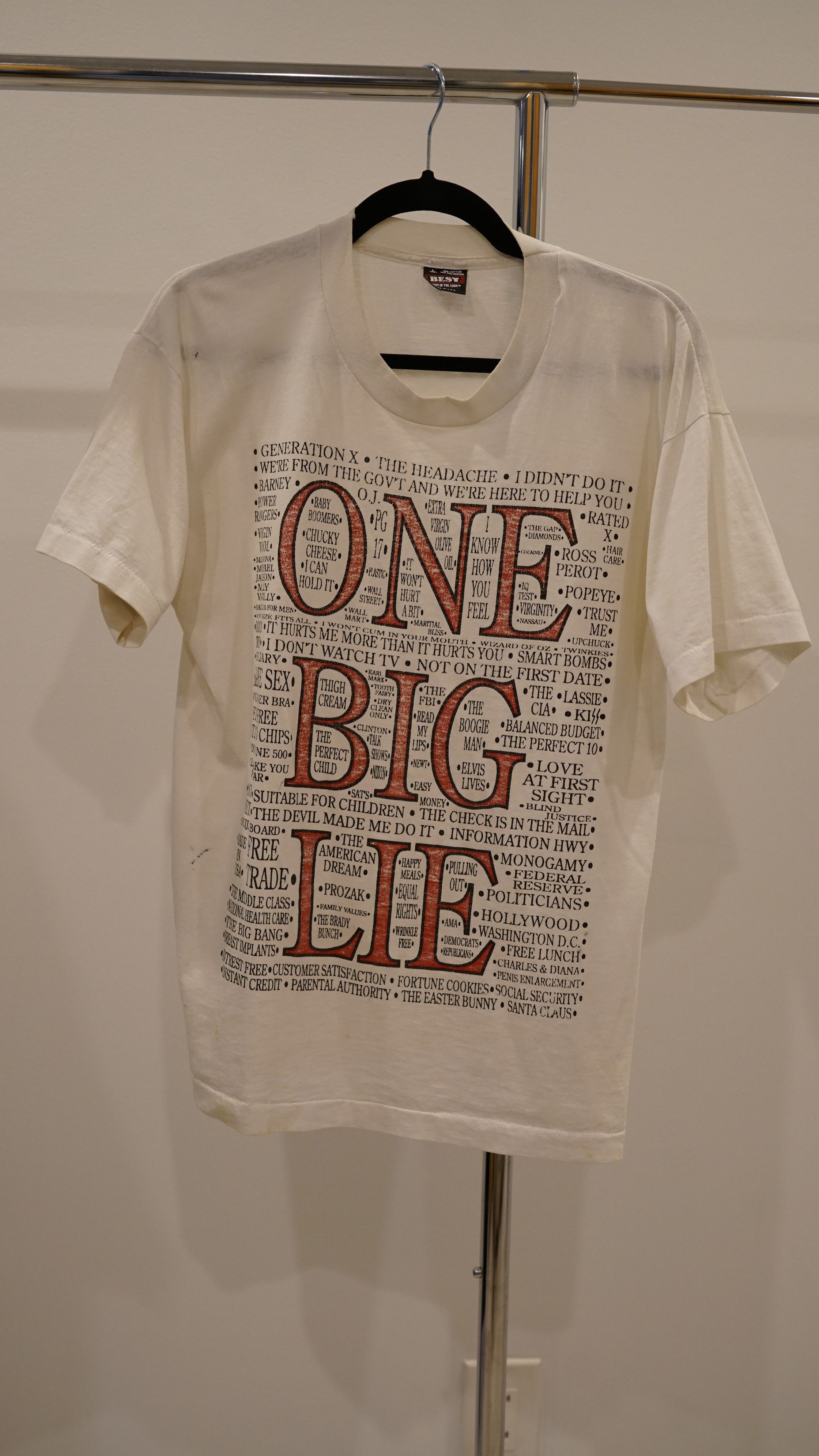 Vintage 90s Vintage Tee Size US M / EU 48-50 / 2 - 1 Thumbnail