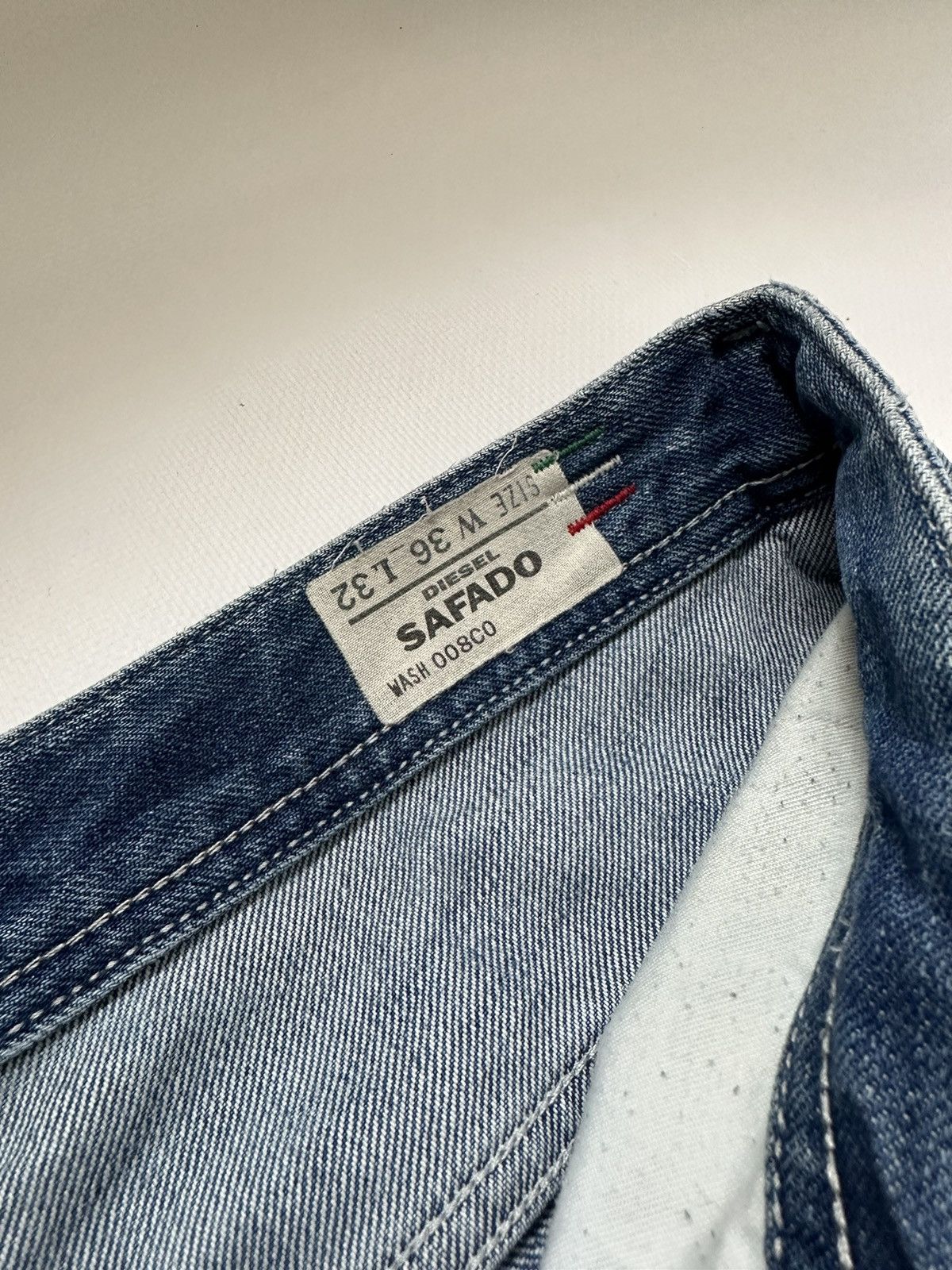 Diesel Y2K Distressed Diesel Jeans Baggy Size US 36 / EU 52 - 6 Thumbnail